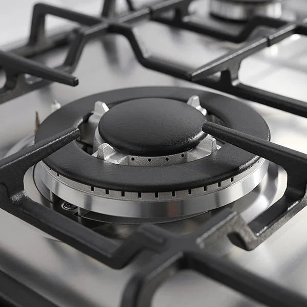 60cm 4 Burner Gas Cooktop OCG64FFETGG — Omega Appliances