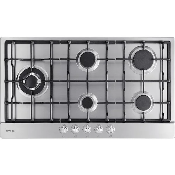 60cm 4 Burner Gas Cooktop OCG64FFETGG — Omega Appliances