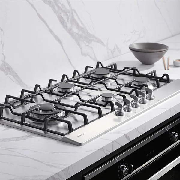 90cm 5 Burner Gas Cooktop OCG95XTGG — Omega Appliances