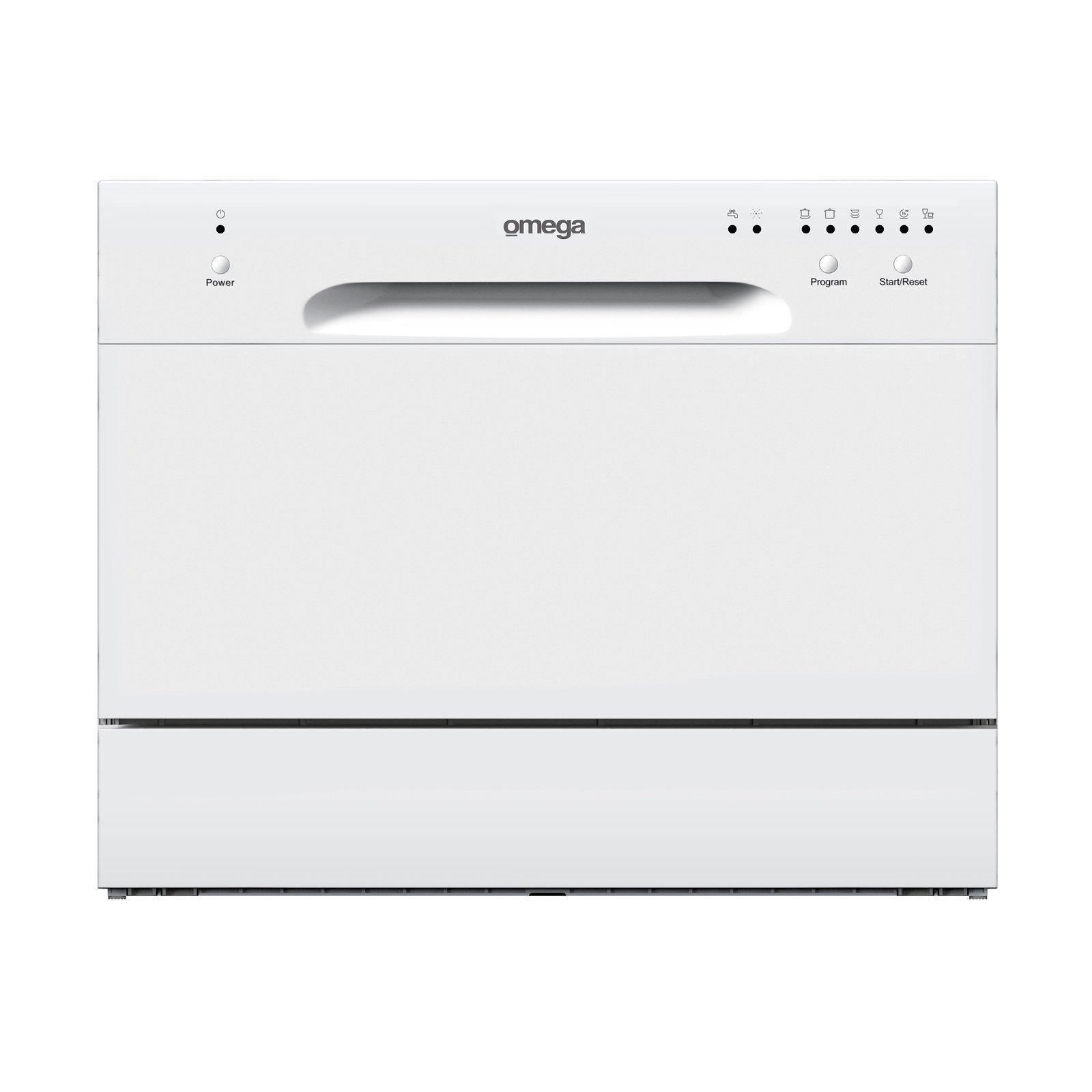 55cm Benchtop Dishwasher ODW101W — Omega Appliances