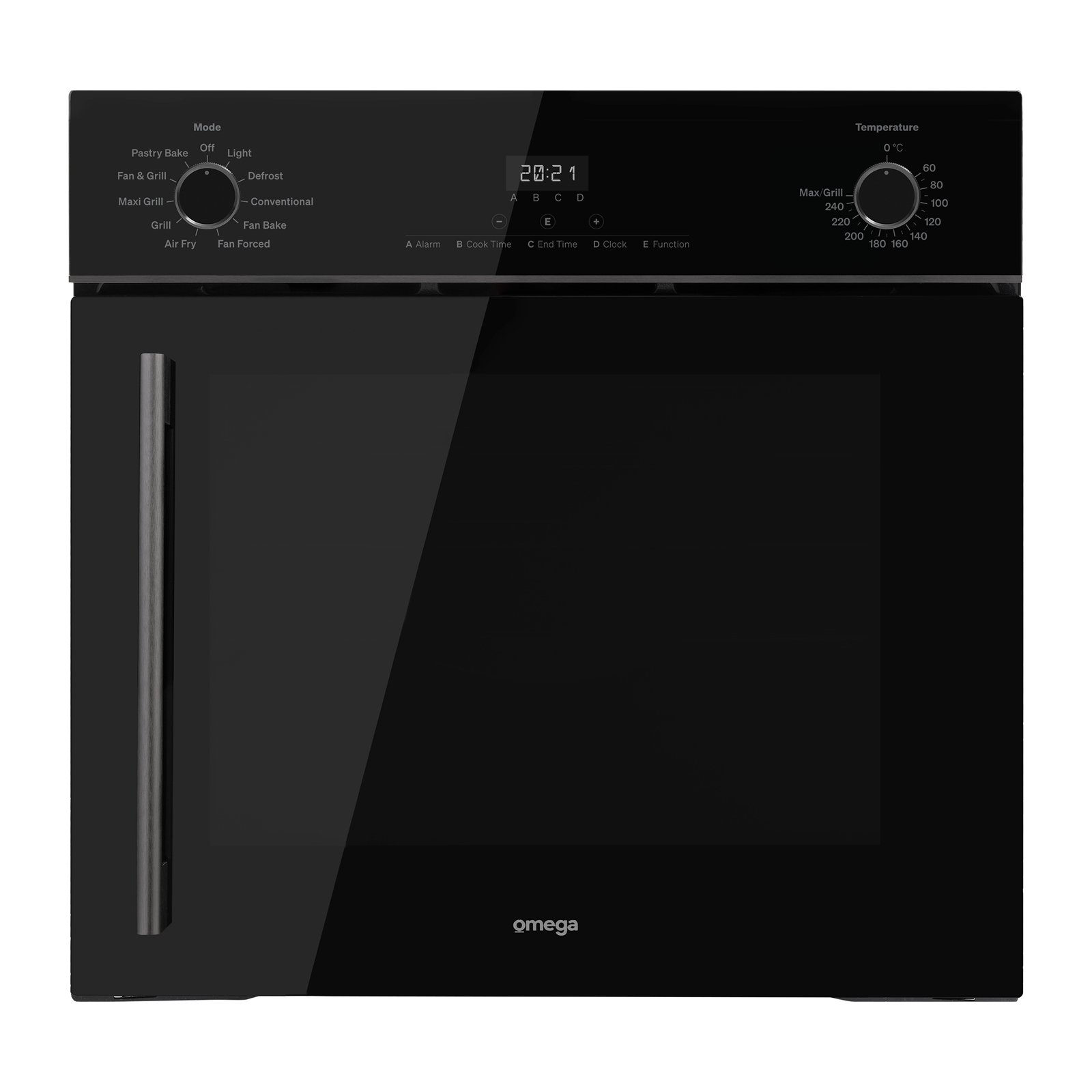 60cm 10 Function Side-opening Oven, Midnight (RHS Hinge) | OBOS6010AMR