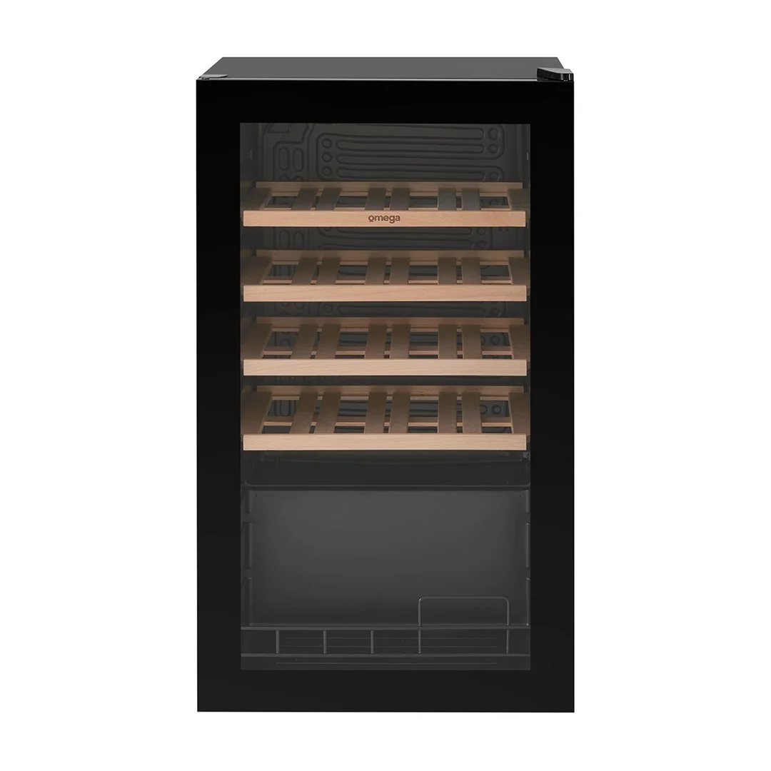 34 Bottle Freestanding Wine Cabinet | OCWFS34SB