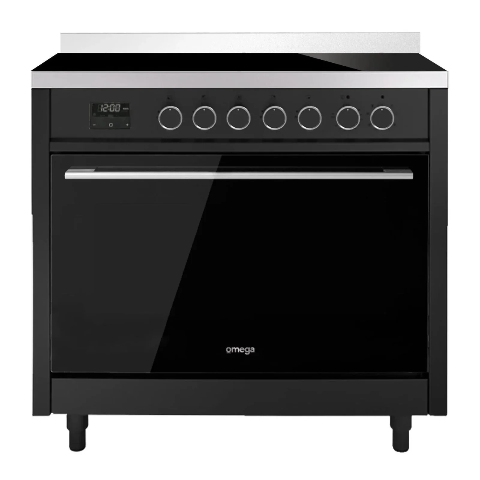 90cm Freestanding Cooker with Induction Cooktop | OFOIC908BCOM