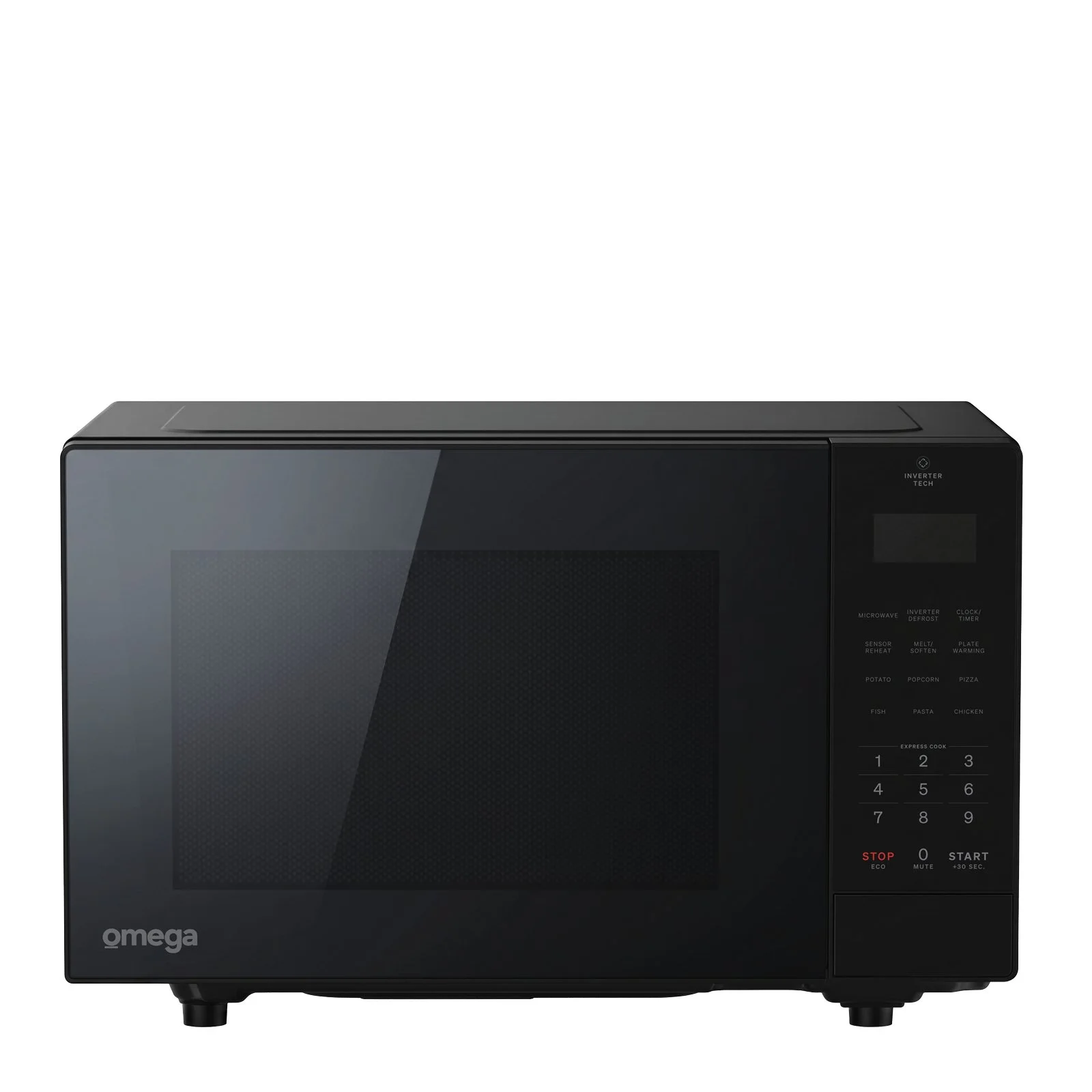 34L 1200W Inverter Microwave, Black | OMW34IB
