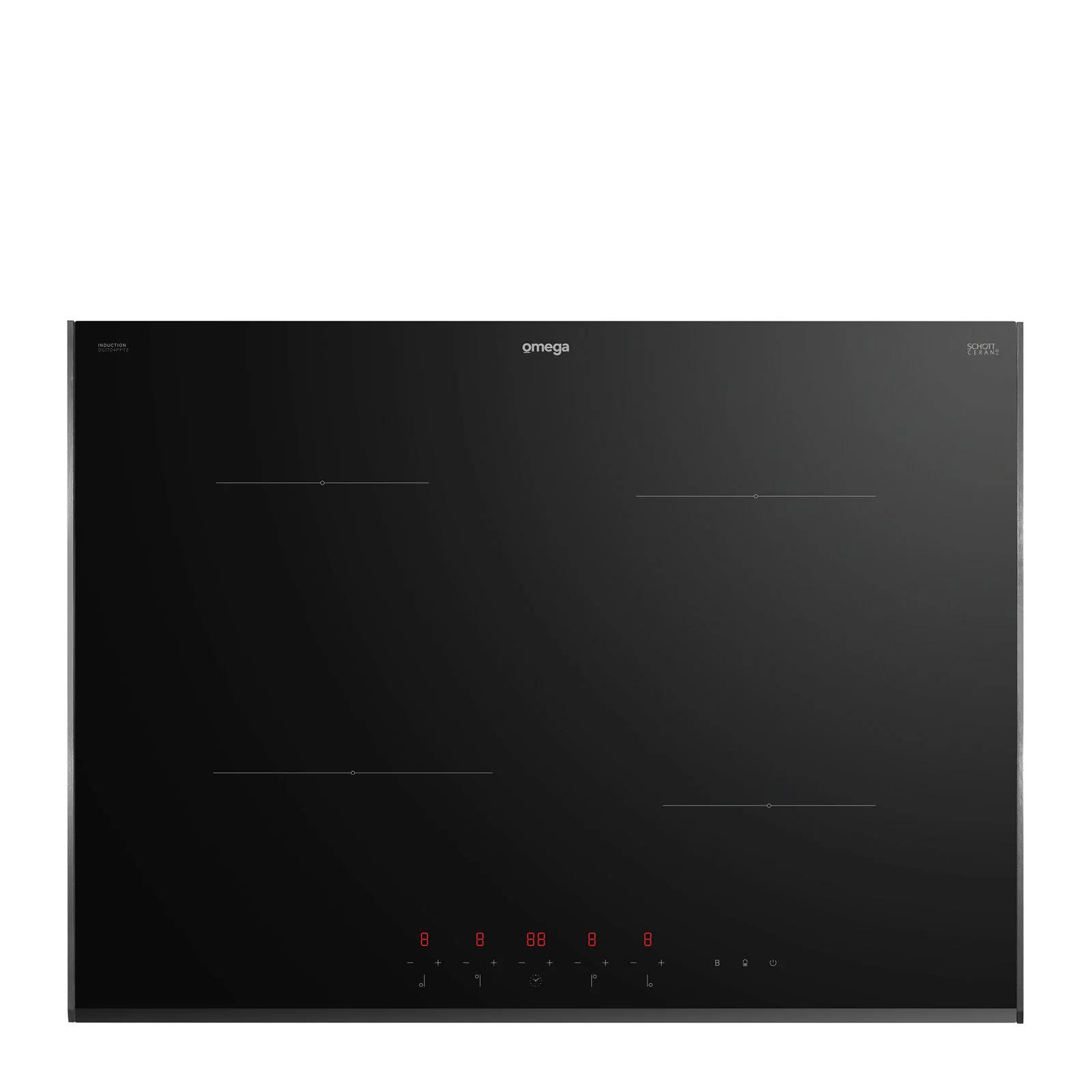 60cm 4 Zone Induction Cooktop OCI64PP — Omega Appliances