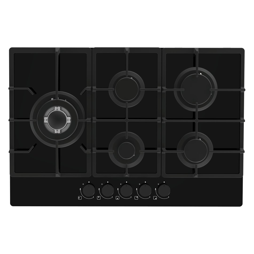 75cm Gas on Ceramic Glass Cooktop | OCGG705WB