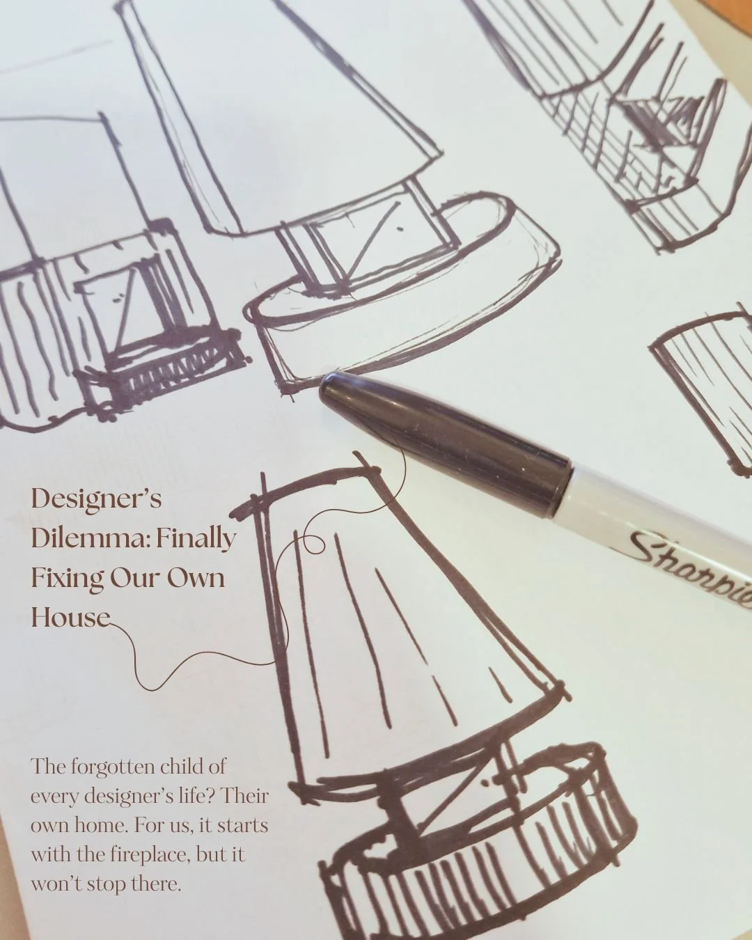 ✨ One of my birthday resolutions? To finally stop treating our own house like the forgotten child and give it the design love it deserves. As any designer will tell you, your own home is always the last thing you focus on, but it&rsquo;s time to star