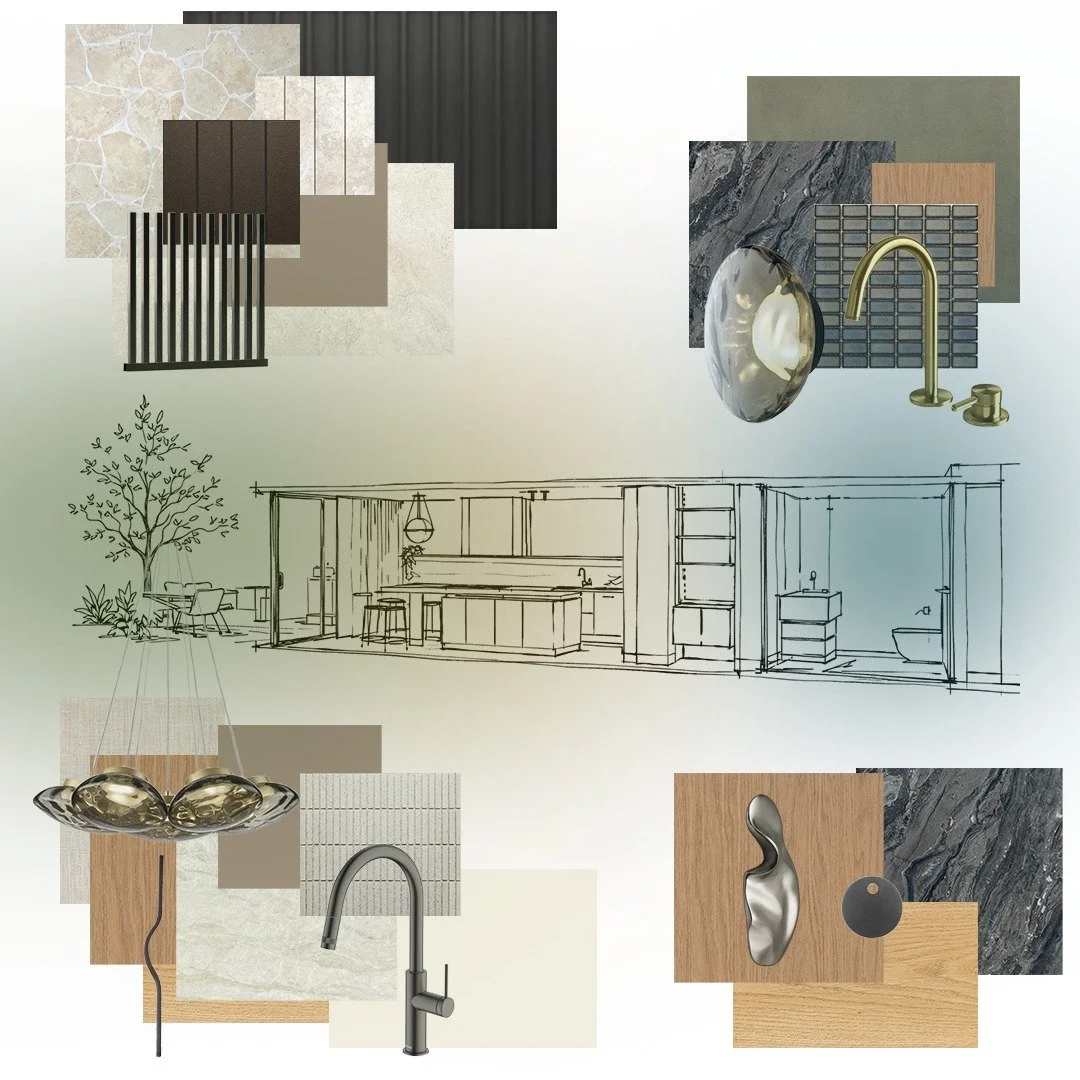 Halo House | Work in Progress

Design development is where the project truly begins to take shape. We are currently working through detailed 3D models &amp; sections alongside a growing mood board ; collecting references, testing finishes, and refini