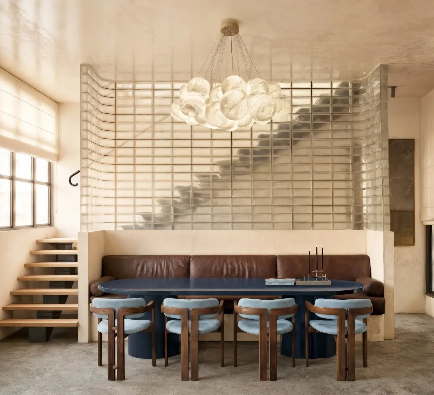 Sometimes the most powerful design move is knowing what not to change.

When we started working on Bottling Loft, the dining area was already in the right place. The layout worked. So we kept it exactly where it was and put all our energy into transf