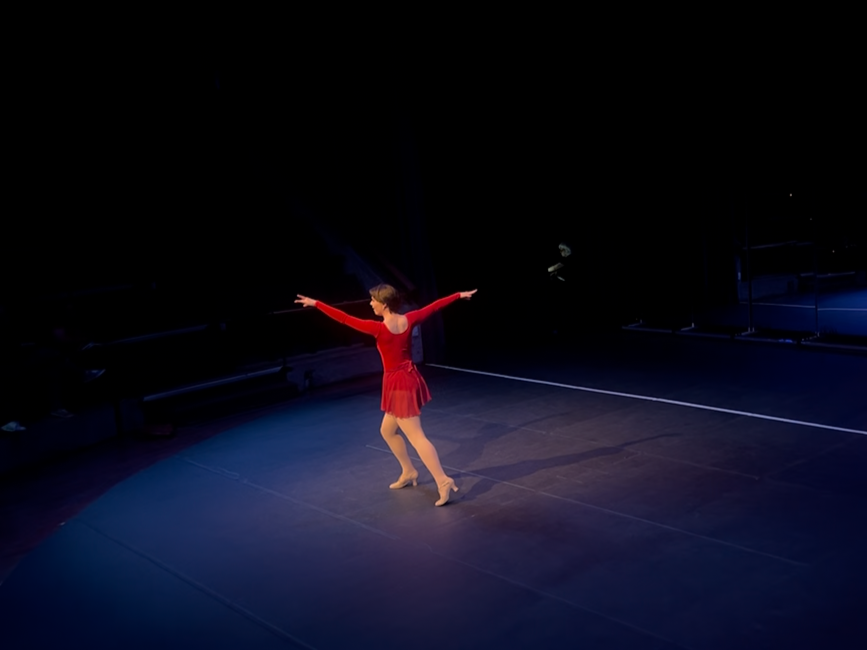 Cassie in "A Chorus Line" at the Bill Mutimer Summer Theatre Series