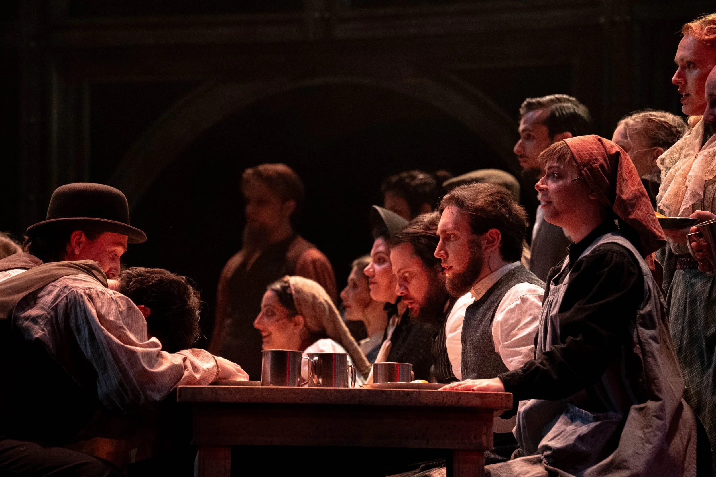 Ensemble in "Sweeney Todd" at TheatreUCF