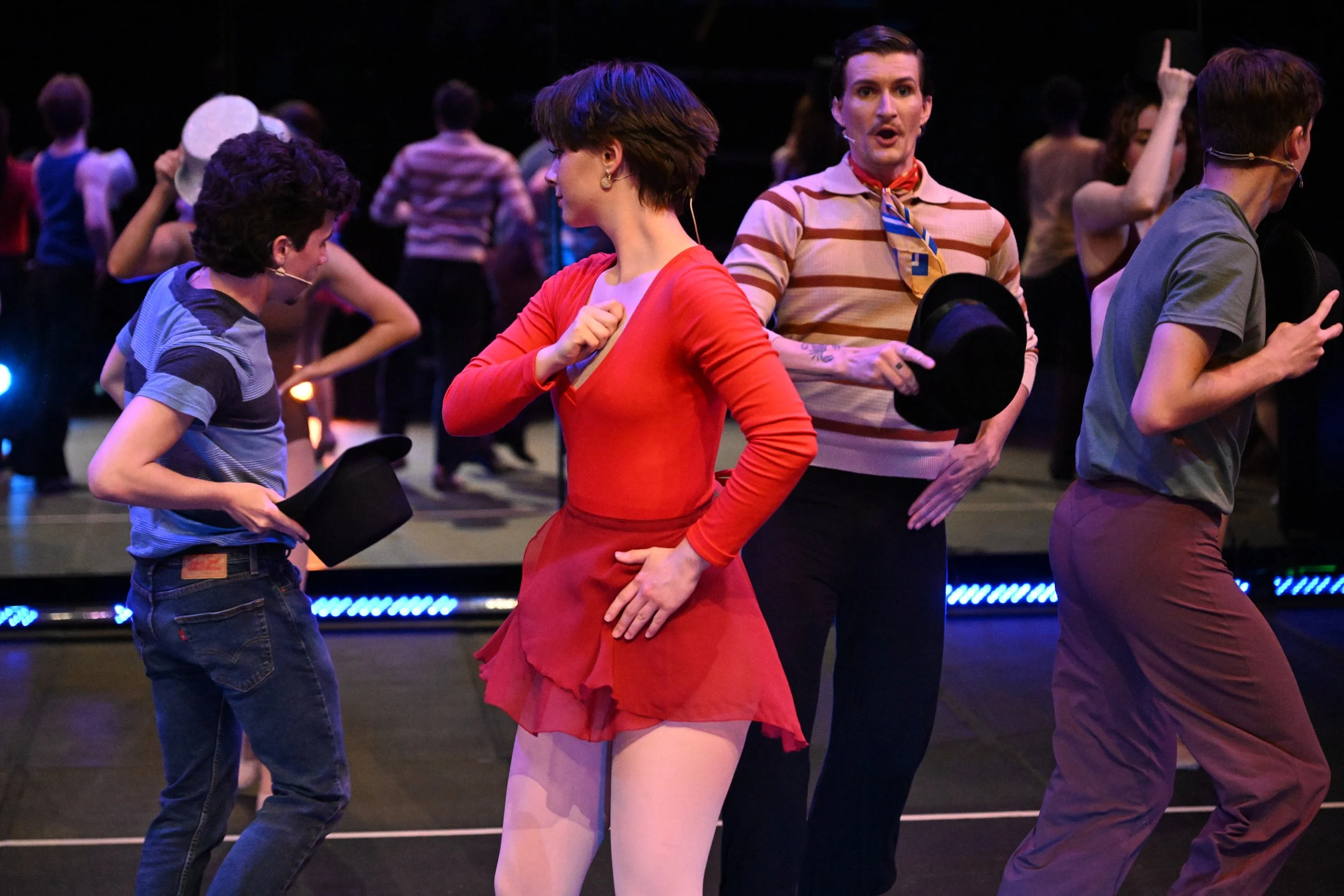 Cassie in "A Chorus Line" at the Bill Mutimer Summer Theatre Series