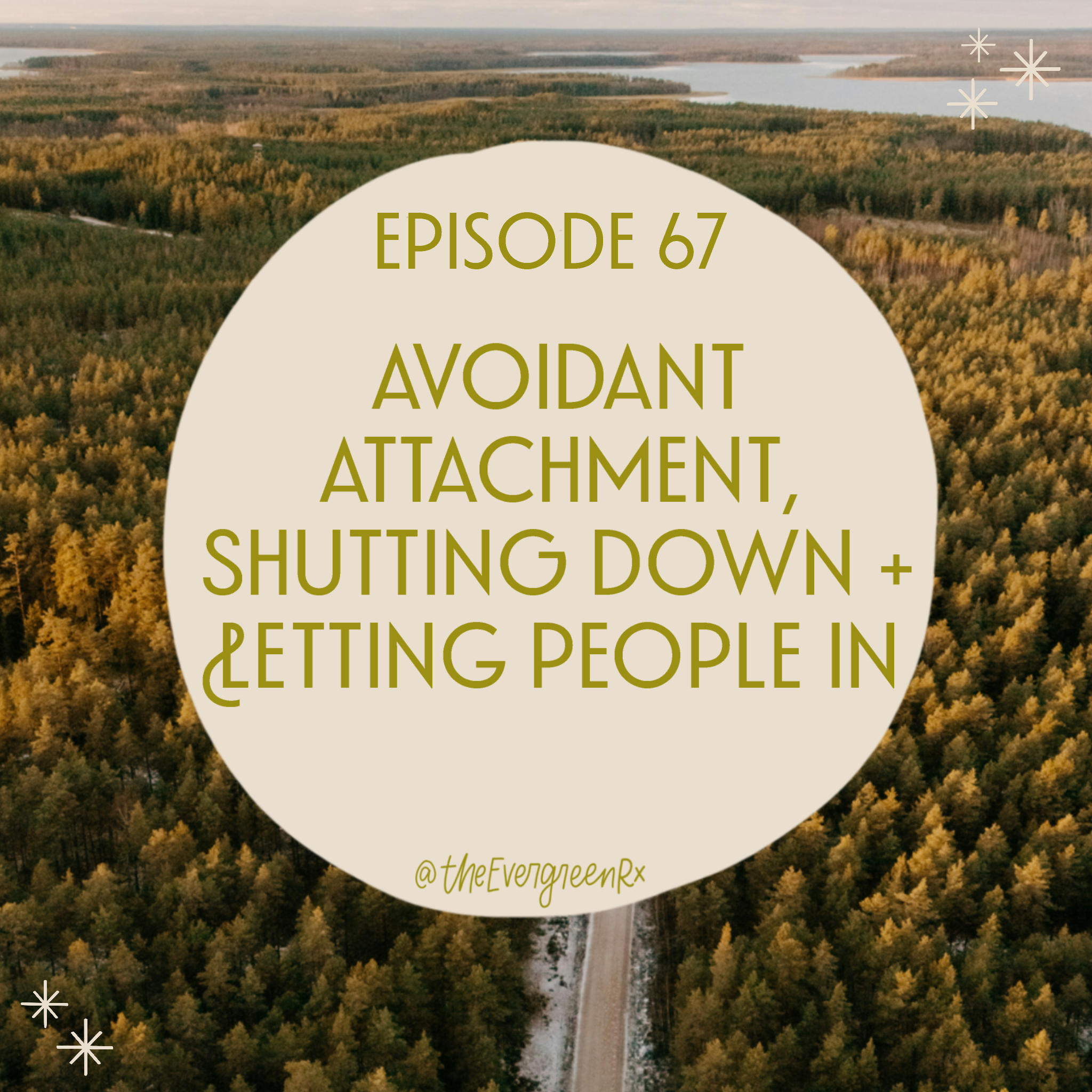 Ep 67  Avoidant attachment, shutting down + letting people in