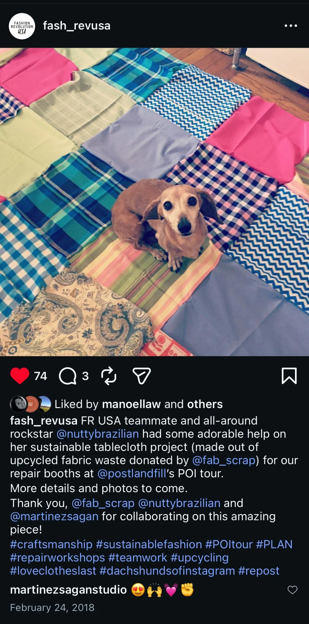 Fashion Revolution USA | Instagram posts