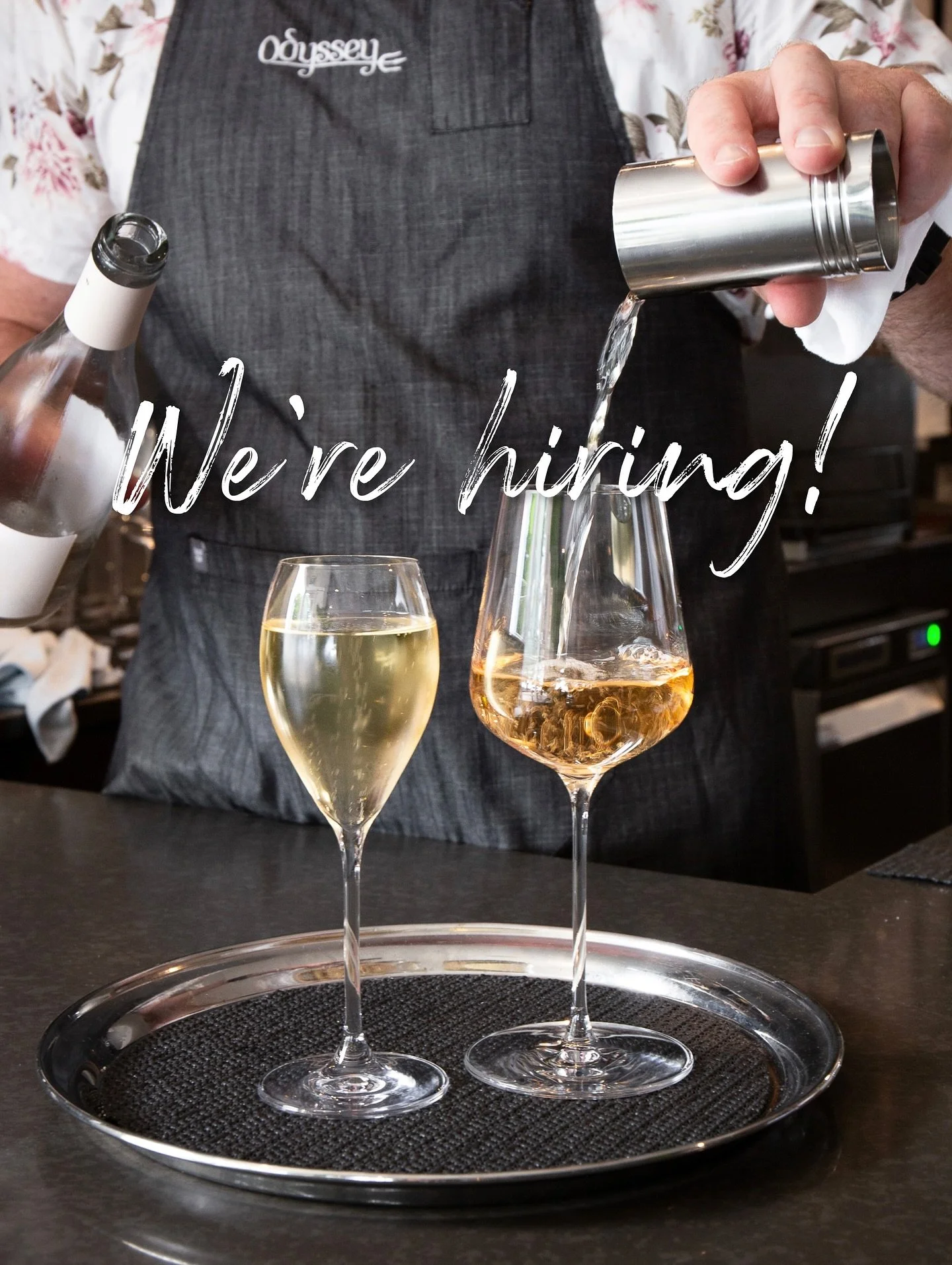 ✨ Join the team at Odyssey ✨

We&rsquo;re looking for someone to join our front of house team! This is a casual position, covering Friday and Saturday nights, with the potential for more shifts for the right candidate.

What we&rsquo;re looking for:
