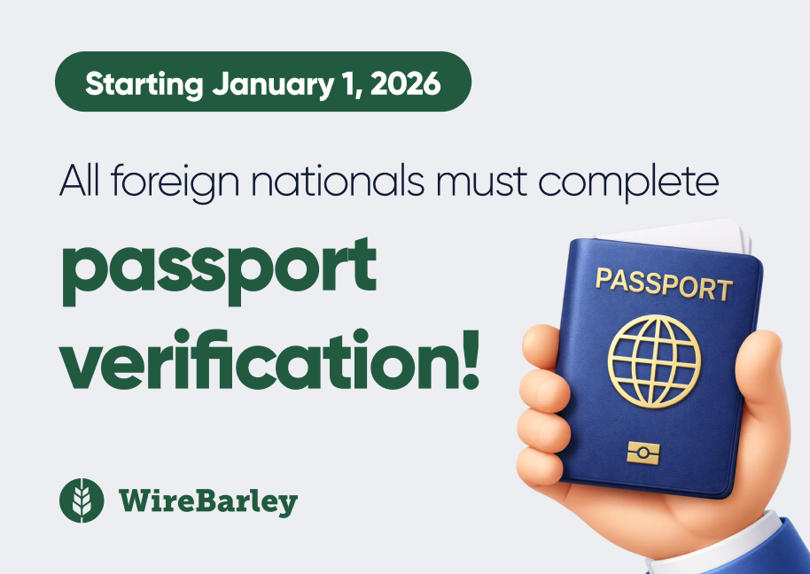 [Notice] Overseas Remittance Policy Changes Effective January 1, 2026 – Do you have your passport?