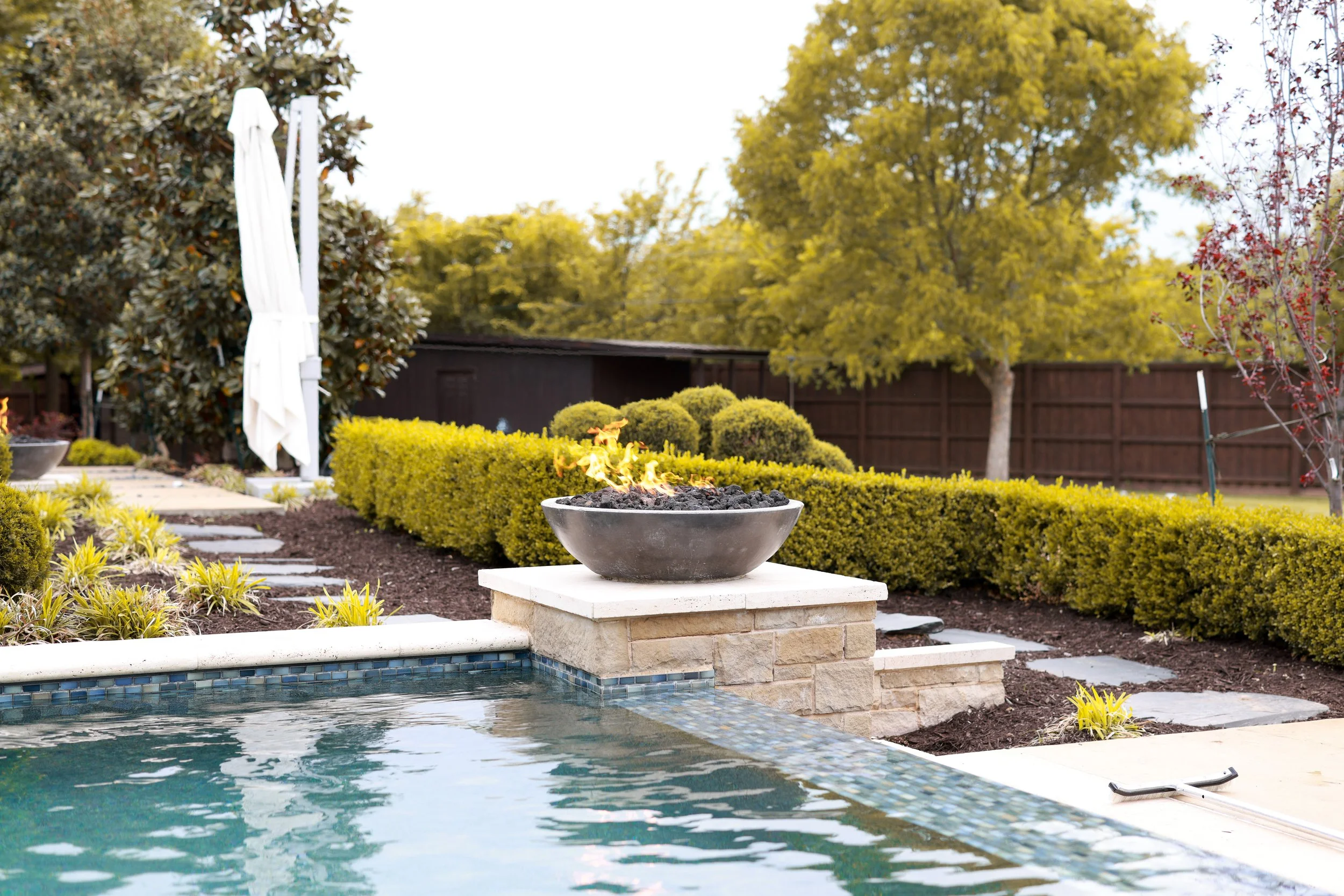 Backyard event in Southlake Texas