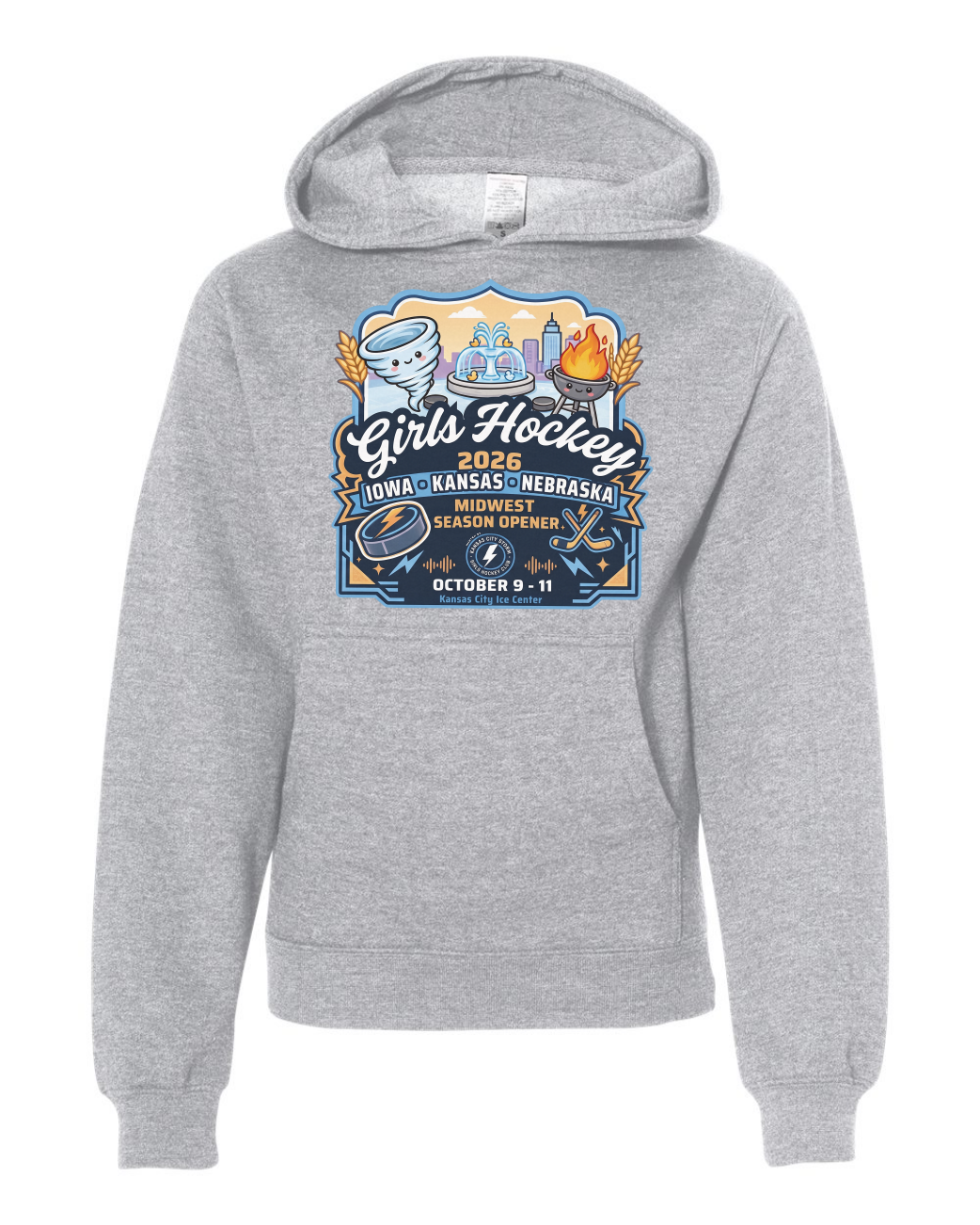 MGHL Youth Hoodie Gray Front.png