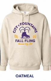 Fall Fling Adult Hoodie