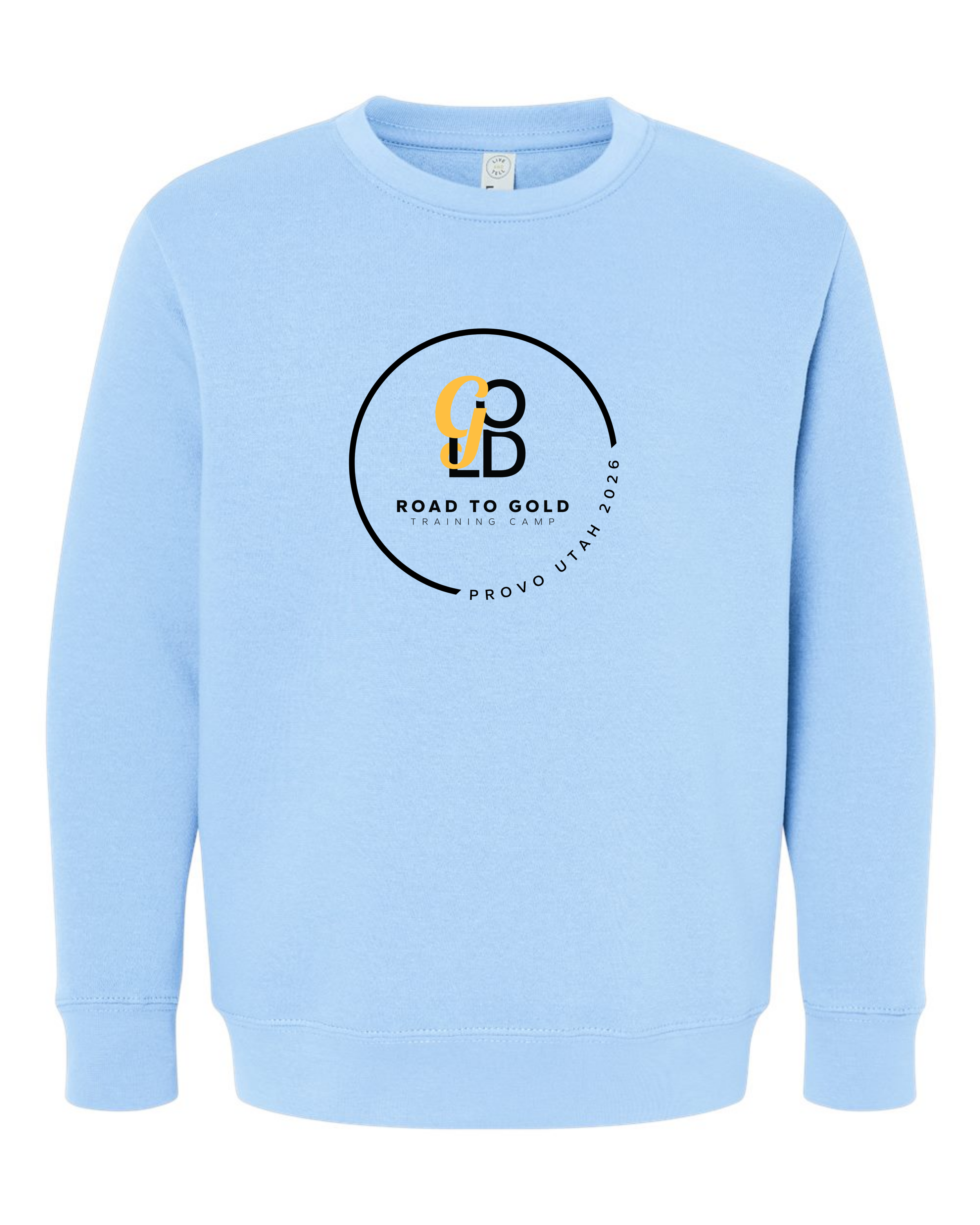 R2G Provo Youth Unisex Crewneck Blue.png