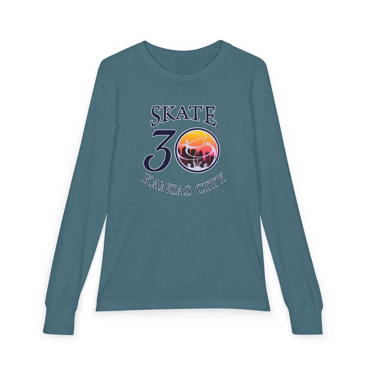 SKKC 2026 Youth LS Tee Dark Mint.jpg