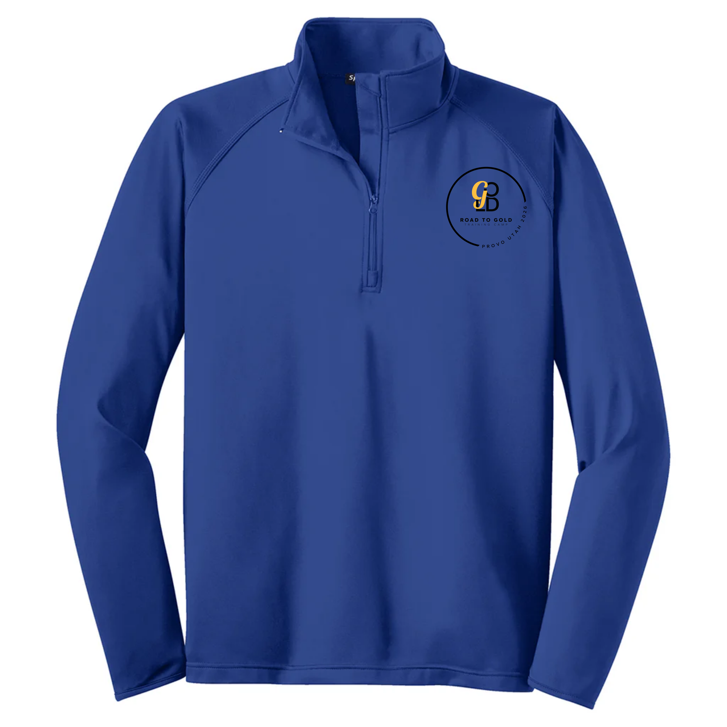 R2G Adult Mens' Quarter Zip Jacket