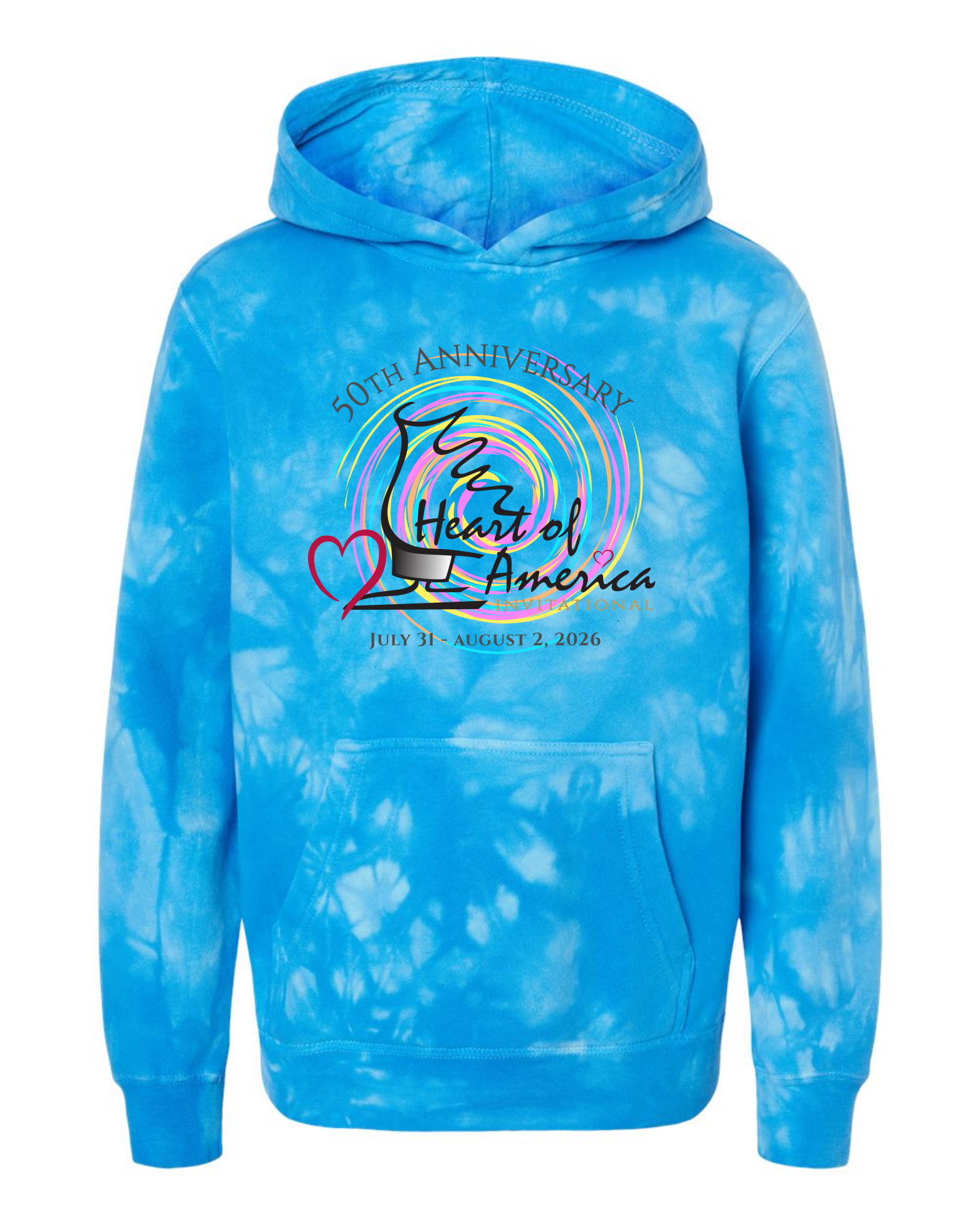 HOA Youth Tie Dye Hoodie --ONLINE ONLY--