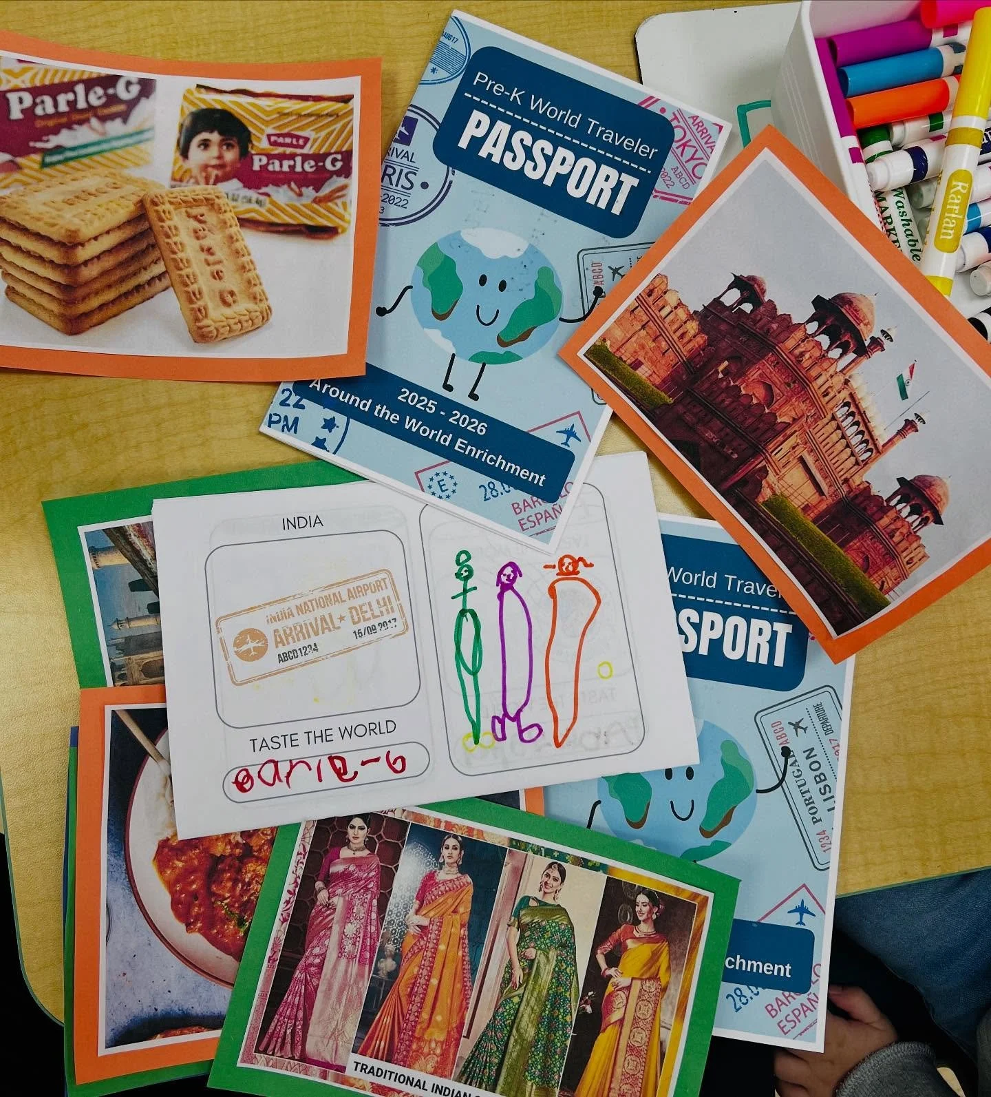 Today we&rsquo;re learning about INDIA 🇮🇳✨ #CCC #AroundTheWorld