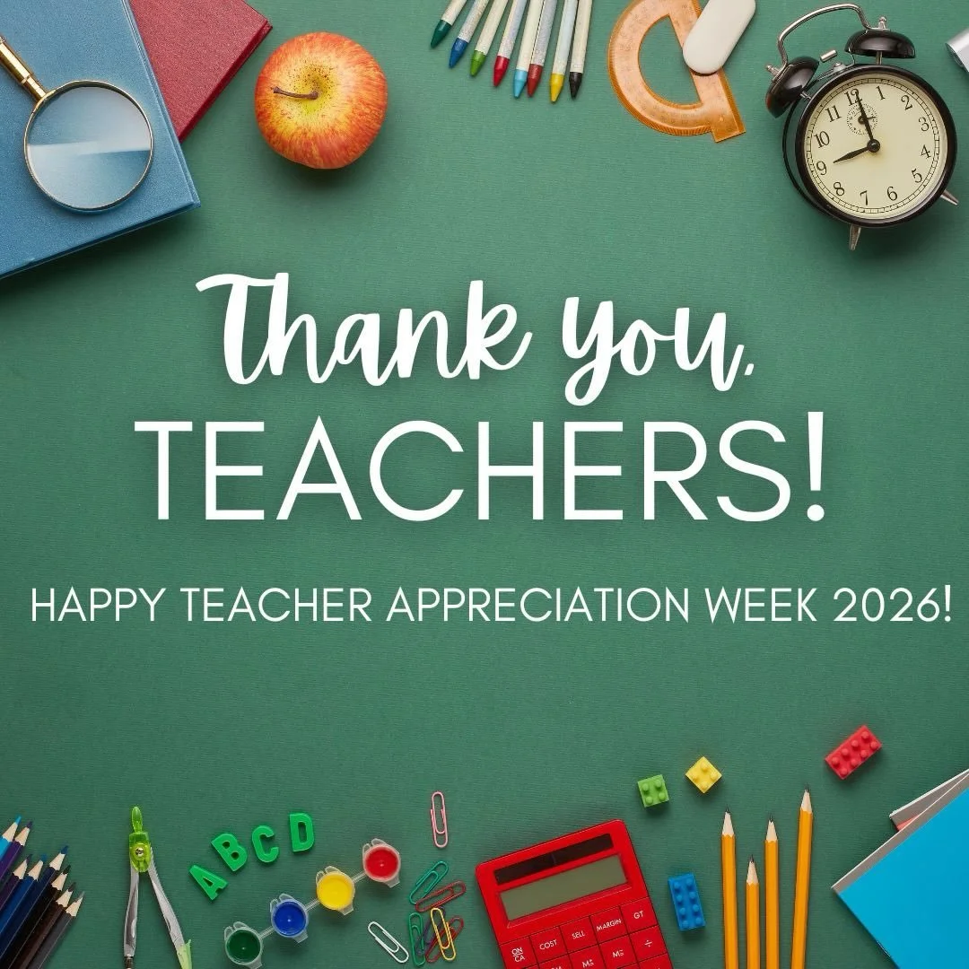 Words can&rsquo;t describe how thankful we are to our amazing staff for all the hard work they do every day. Thank you #CCC Teachers, for holding our students&rsquo; hands while they explore the world and grow with us! Happy Teacher Appreciation Week