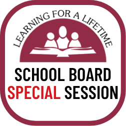 School Board Special Session