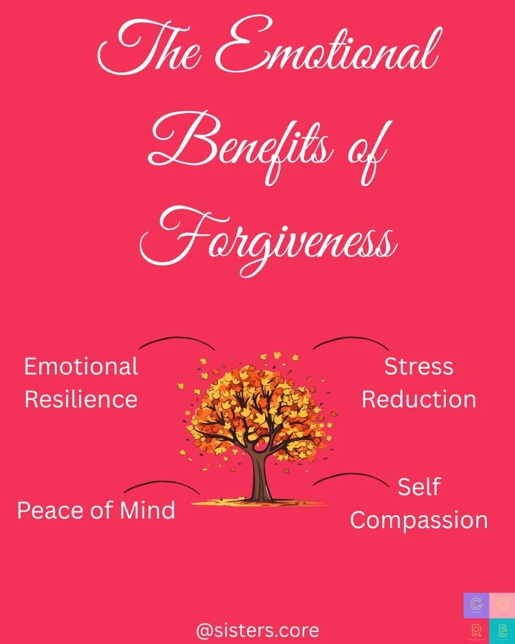🍂 Letting Go Is Healing 🍂

Just like trees release their leaves in fall, we too are invited to let go&mdash;of pain, resentment, and the emotional weight we were never meant to carry.

Forgiveness is a gift you give yourself. It&rsquo;s not about c