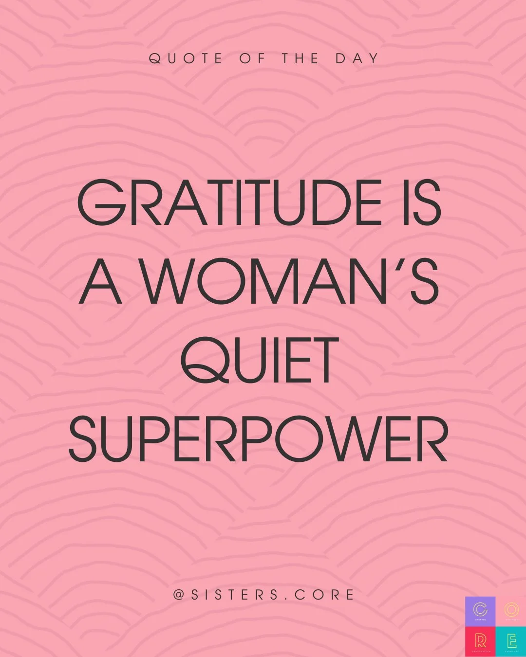✨ Gratitude doesn&rsquo;t always roar. Sometimes it whispers strength into our days and guides us through the journey with grace. 

This week, we honor the quiet power within every woman who chooses gratitude, even in the small moments.

May we conti