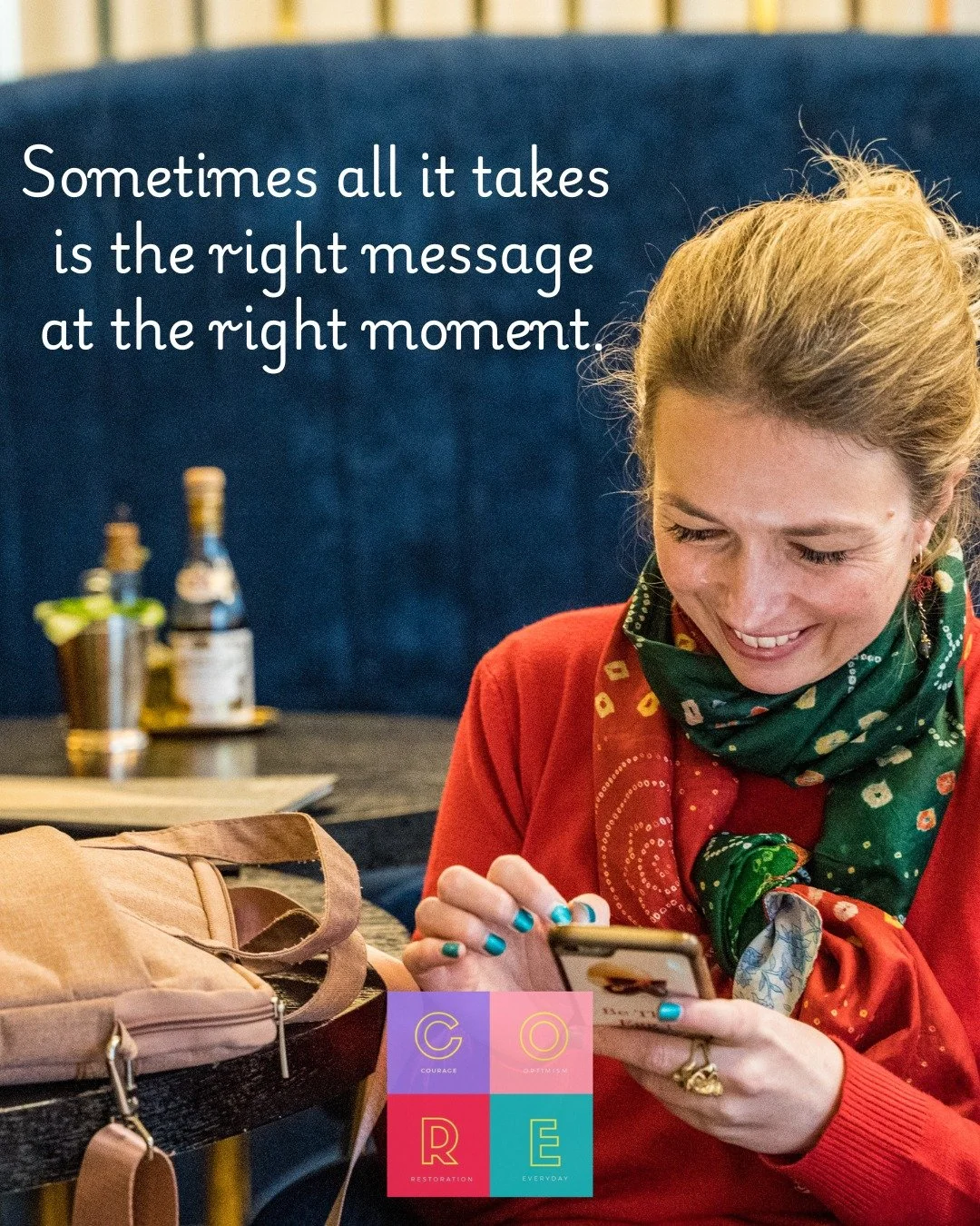 You never know which message will shift your mindset.
Which reminder will strengthen your faith.
Which word will move you forward.

Living with intention also means being intentional about what influences you.

Who are you connected to?
What voices a