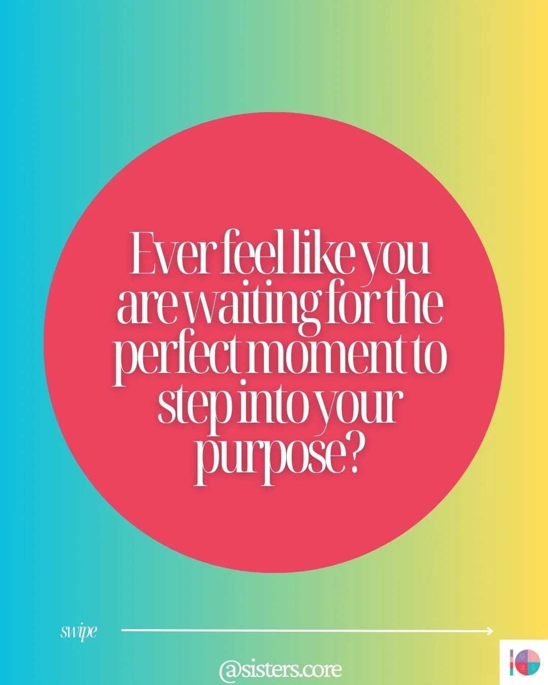 You don&rsquo;t need more time.
You don&rsquo;t need more clarity.

You need a gentle decision.

You don&rsquo;t have to have it all figured out to begin.

Purpose isn&rsquo;t something you wait for it is something you grow into.

Step by step.
Momen