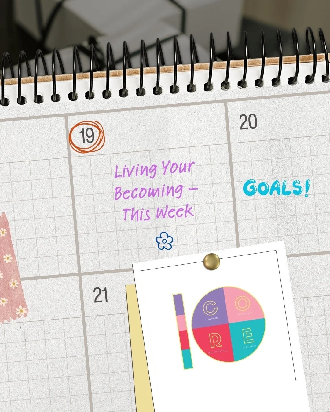 "Living Your Becoming&rdquo; isn&rsquo;t about rushing to the finish line. It&rsquo;s about showing up for yourself each day, noticing progress, and celebrating even the small wins.

Today&rsquo;s task: check in with your goals and take one inte