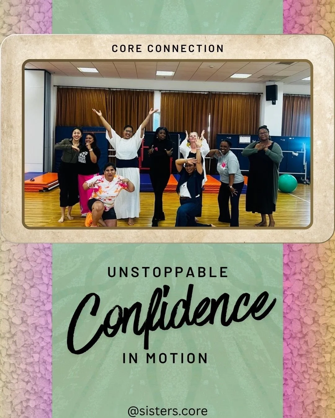 Stories were shared. Confidence was activated. We walked, danced, laughed, connected, and left feeling a little more unstoppable 💃🏻✨

Such an uplifting CORE Connection filled with energy, inspiration, movement, and meaningful conversation, all for 