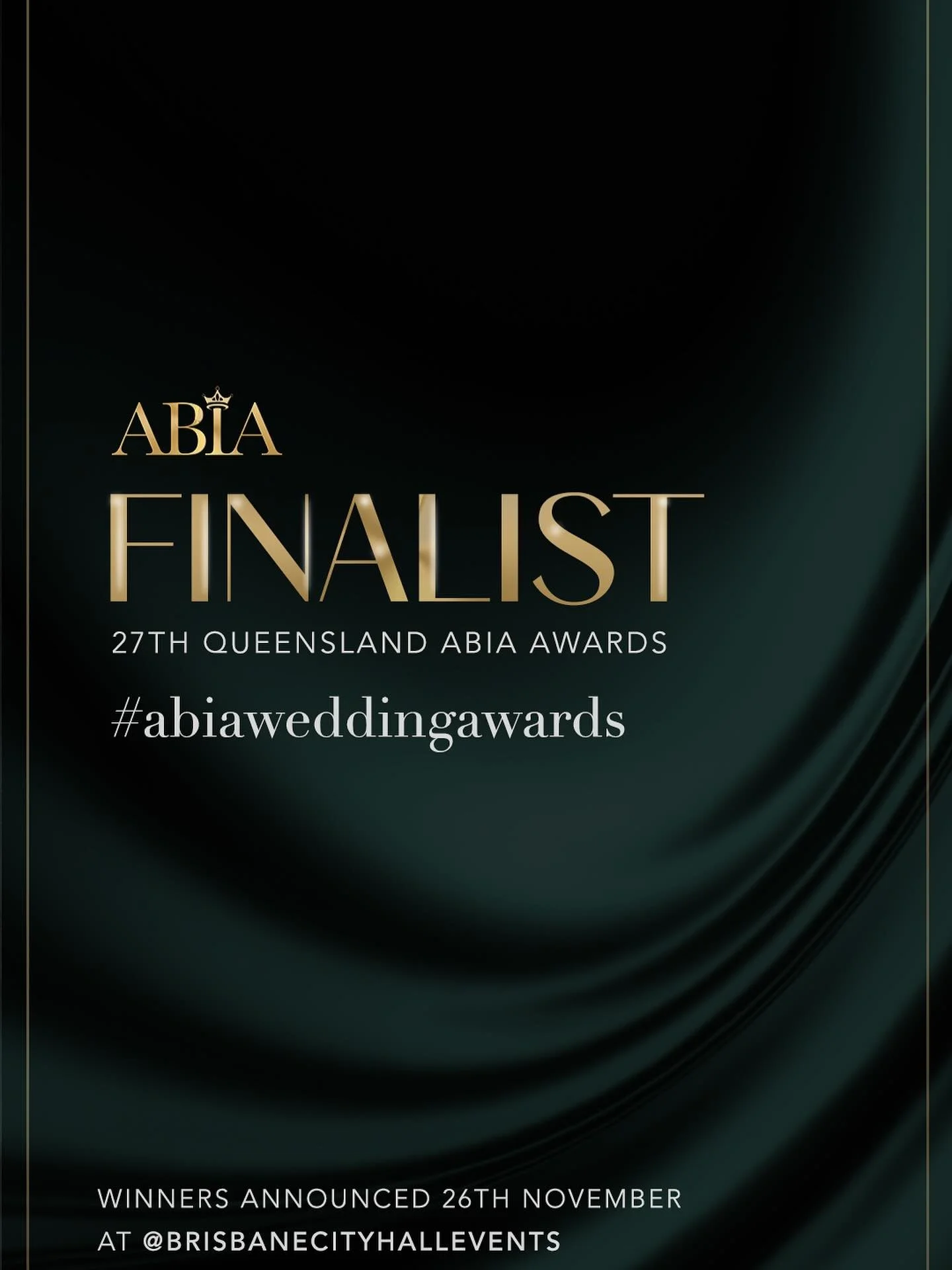 Sooo thrilled to be announced as a finalist in this year’s @abiaweddings QLD Awards ♥️
Thank you sooo much to my beautiful couples, many of who I now call my friends. You’re the best and I’m so appreciative of your support o