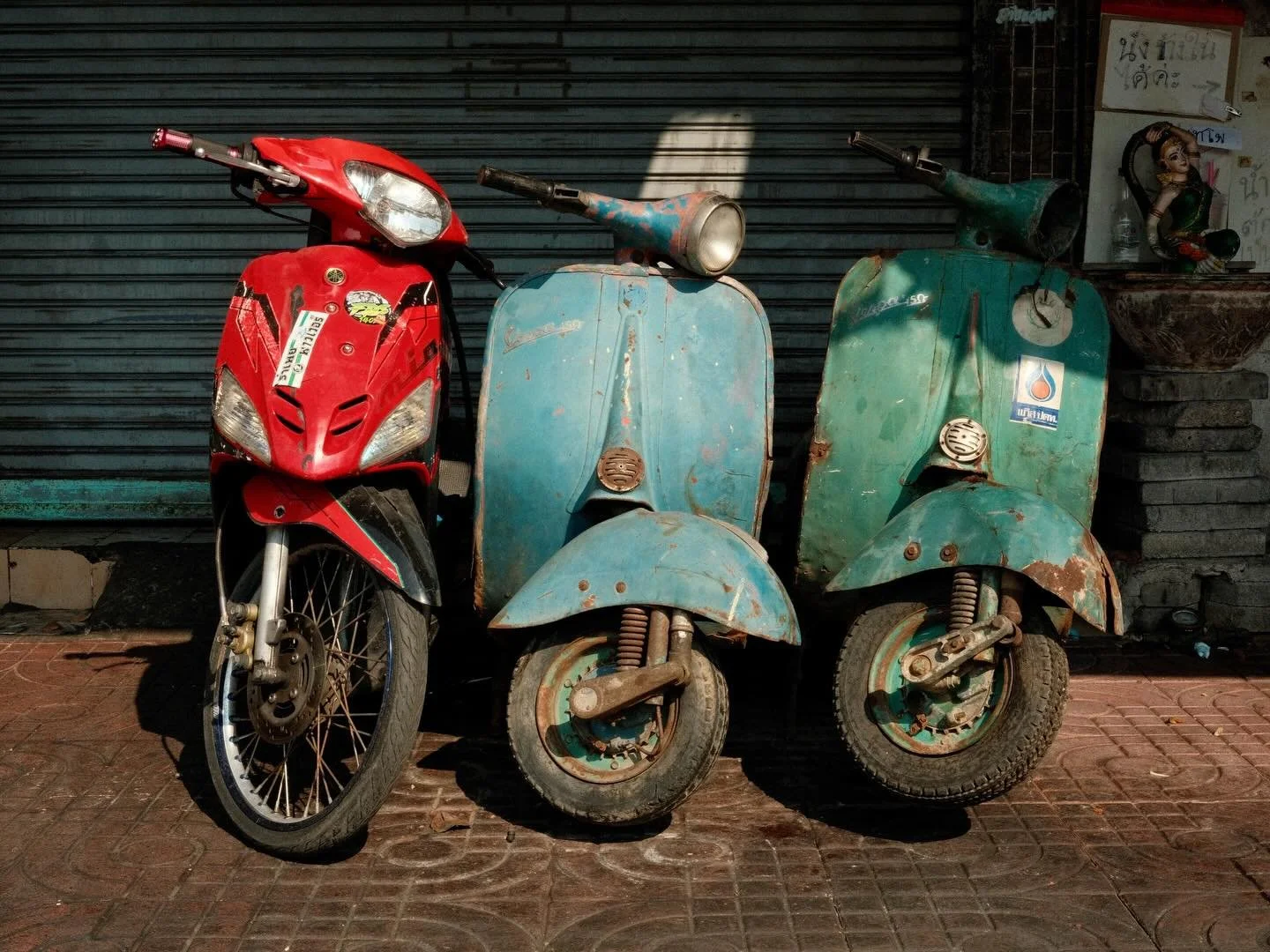 Scooters in Bangkok 🛵