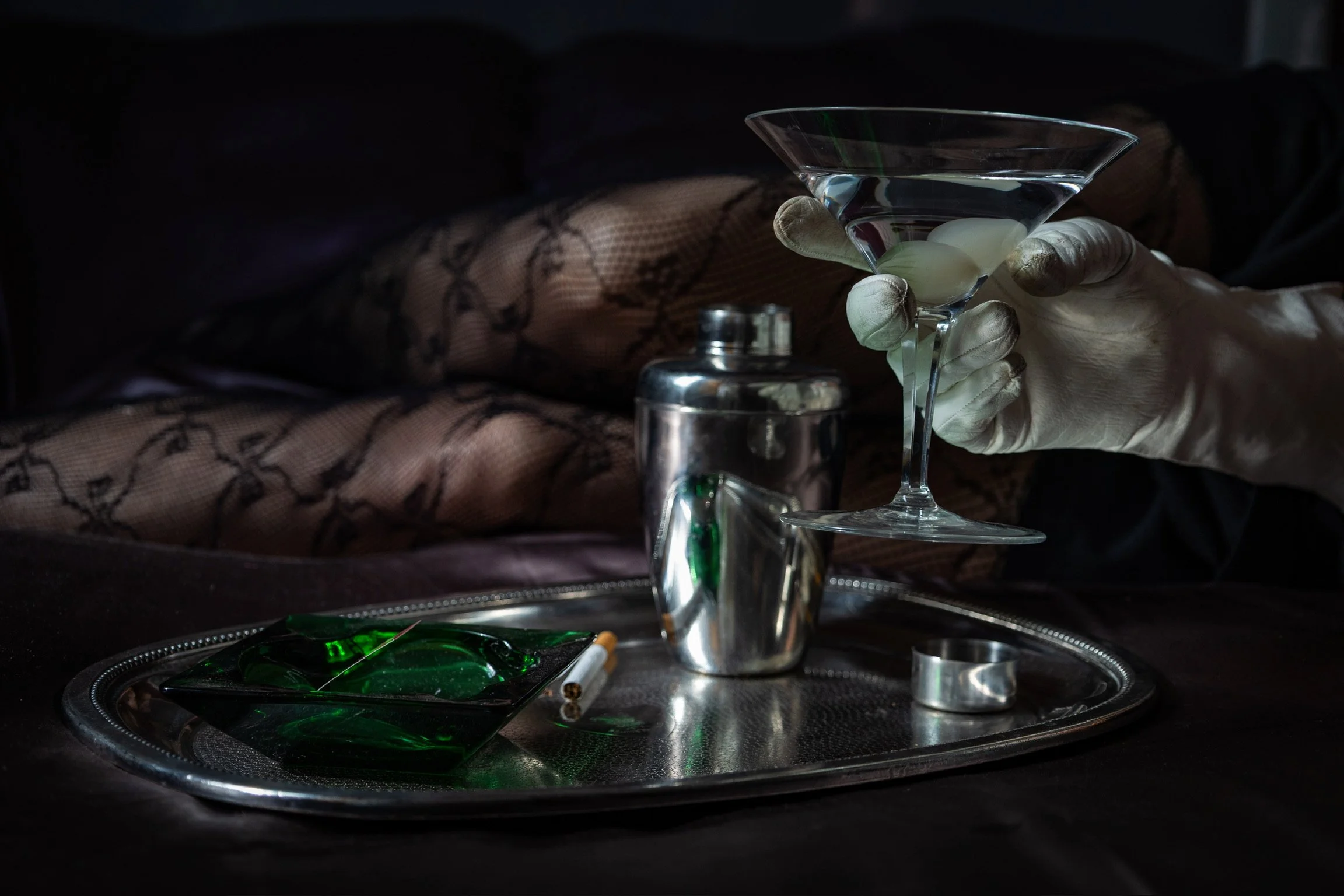 Hotel Silver Tray