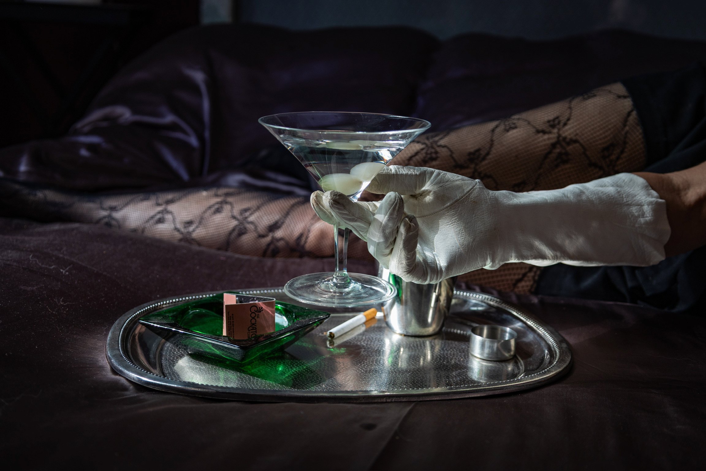 Deco Martini Glasses