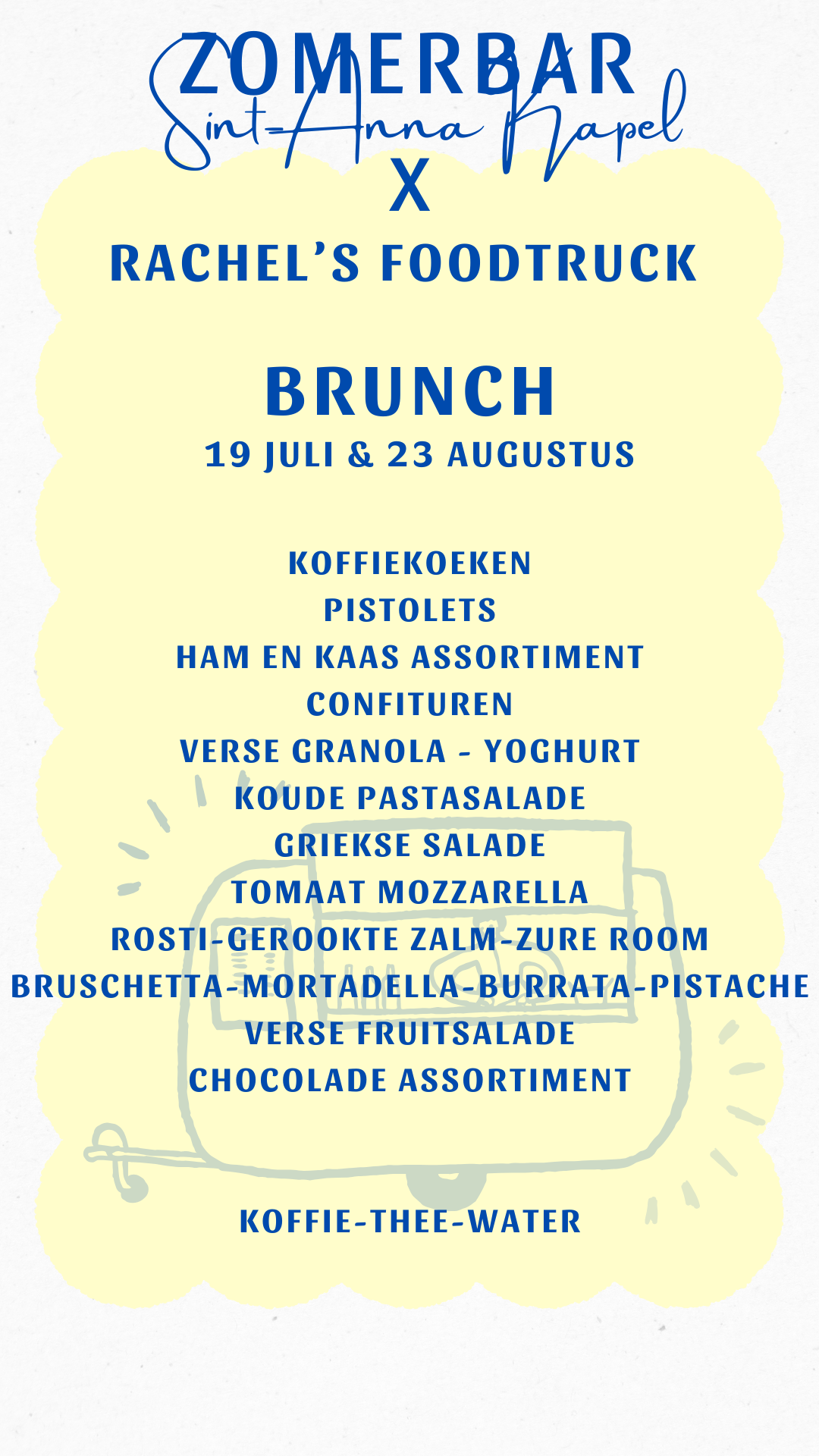 BRUNCH 23 augustus