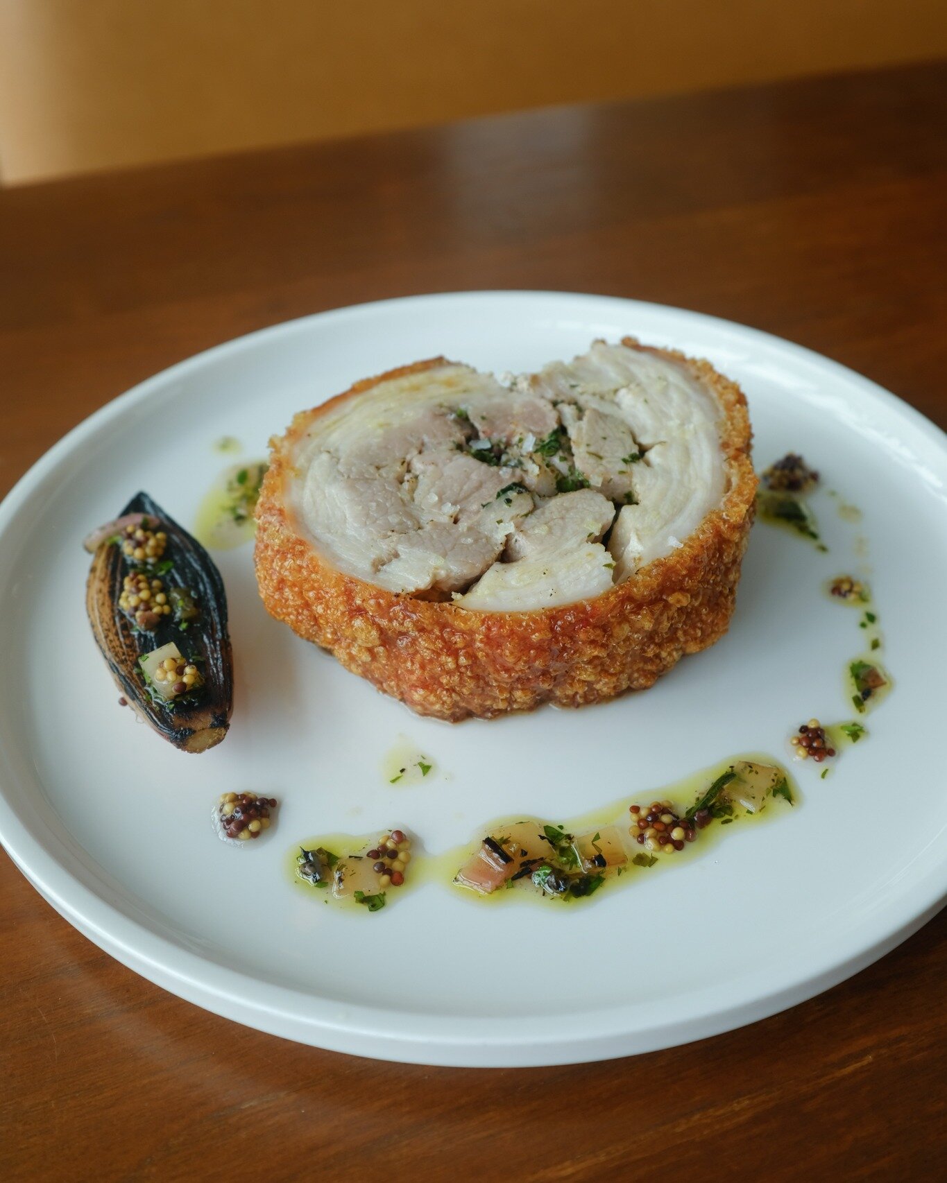 Make your Good Friday even better with our special Easter weekend highlights.

An Italian delicacy traditionally enjoyed as a celebratory dish, our aromatic and juicy Porchetta is a must-try. Seasoned with anchovy butter and a medley of herbs, pork b
