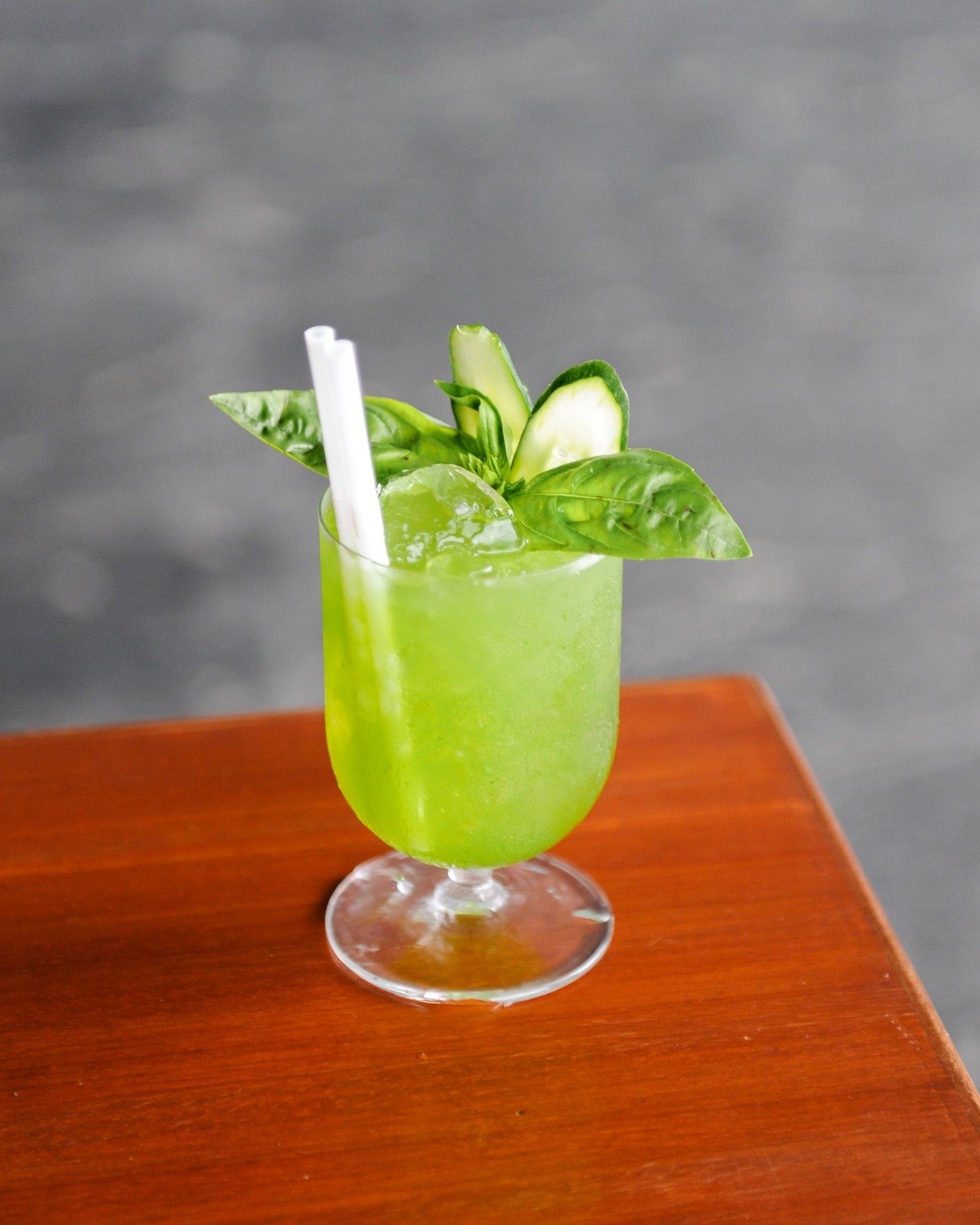 Basil Smash - the perfect cocktail to beat the afternoon heat but really, it&rsquo;s perfect any time and any day.

Fresh sweetness of basil leaves and tangy lemon builds on the botanical notes of gin. Garnished with thin slices of cucumber for a ref