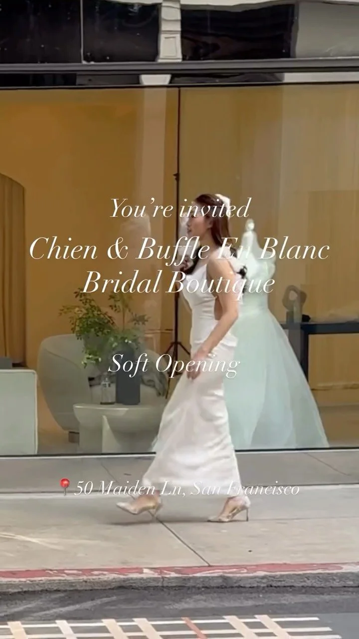 PSA: The future of bridal dresses is here, and you’re invited to the first look 🤩🤩
At our En Blanc Soft Opening, we’re revealing the 2025–2026 collection with fresh designs, dreamy details, and surprises waiting for you.
Mini bo