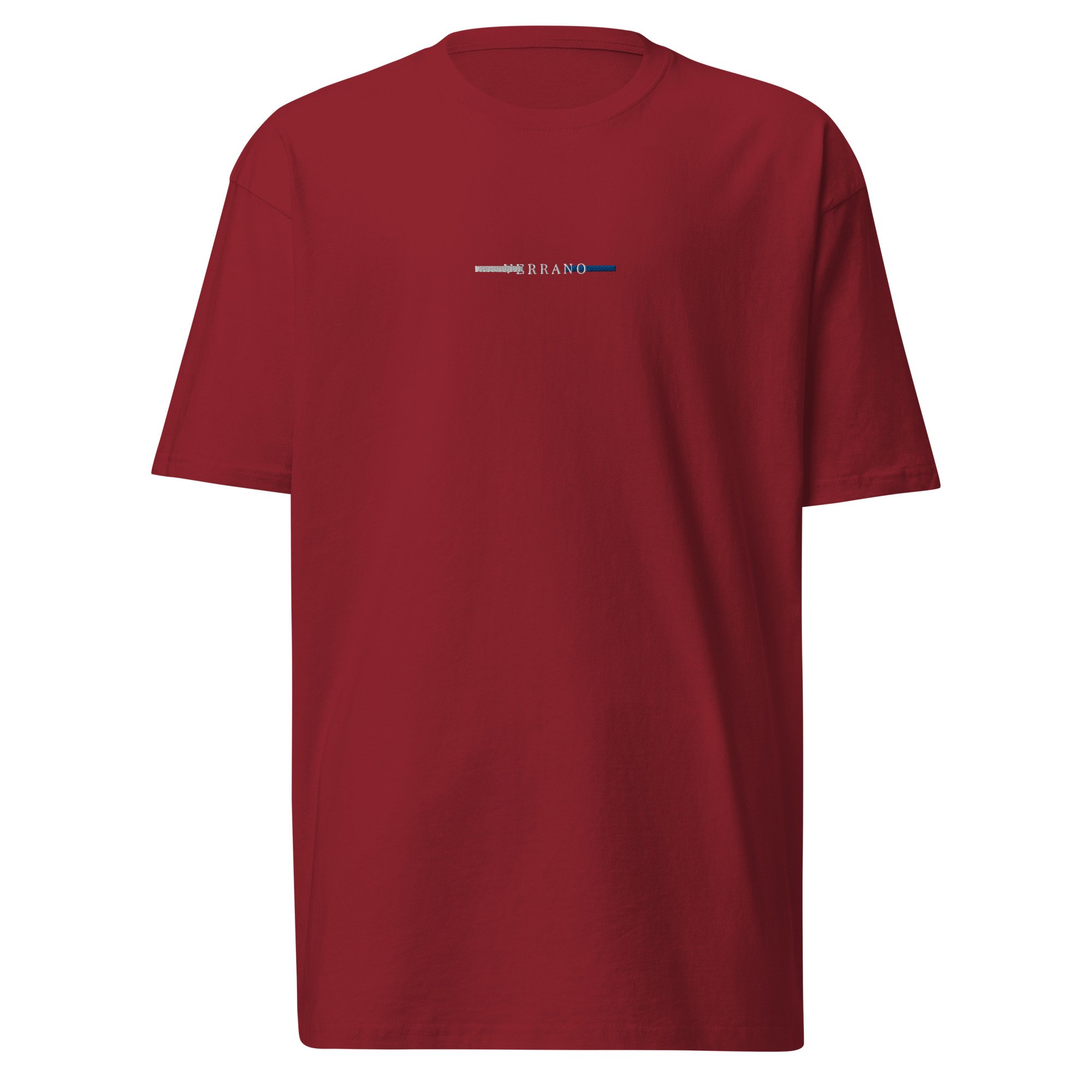 mens-premium-heavyweight-tee-brick-red-front-669310b52c55f.jpg