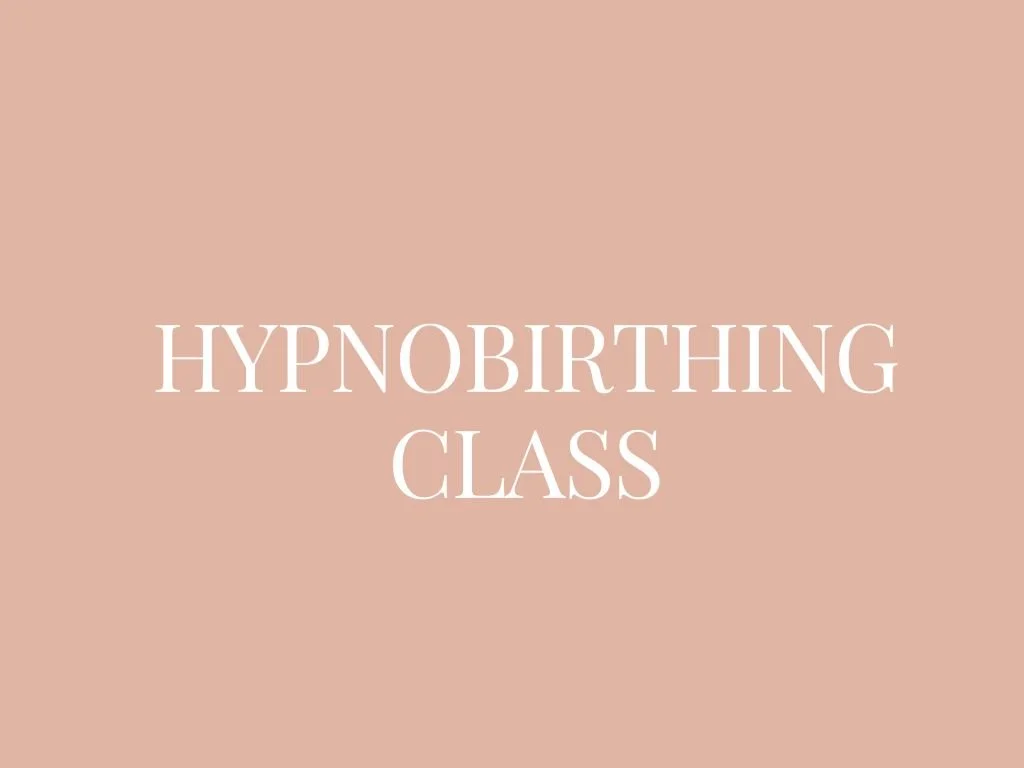 Hypnobirthing 