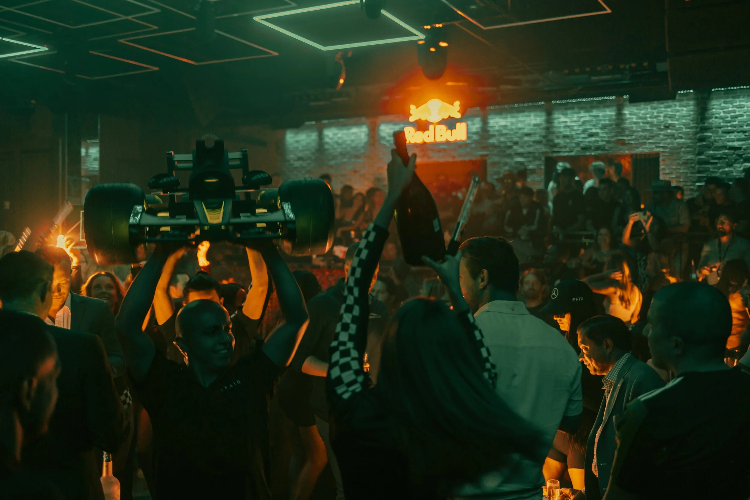 Bottle Service at Mayfair in Downtown Austin during Formula 1