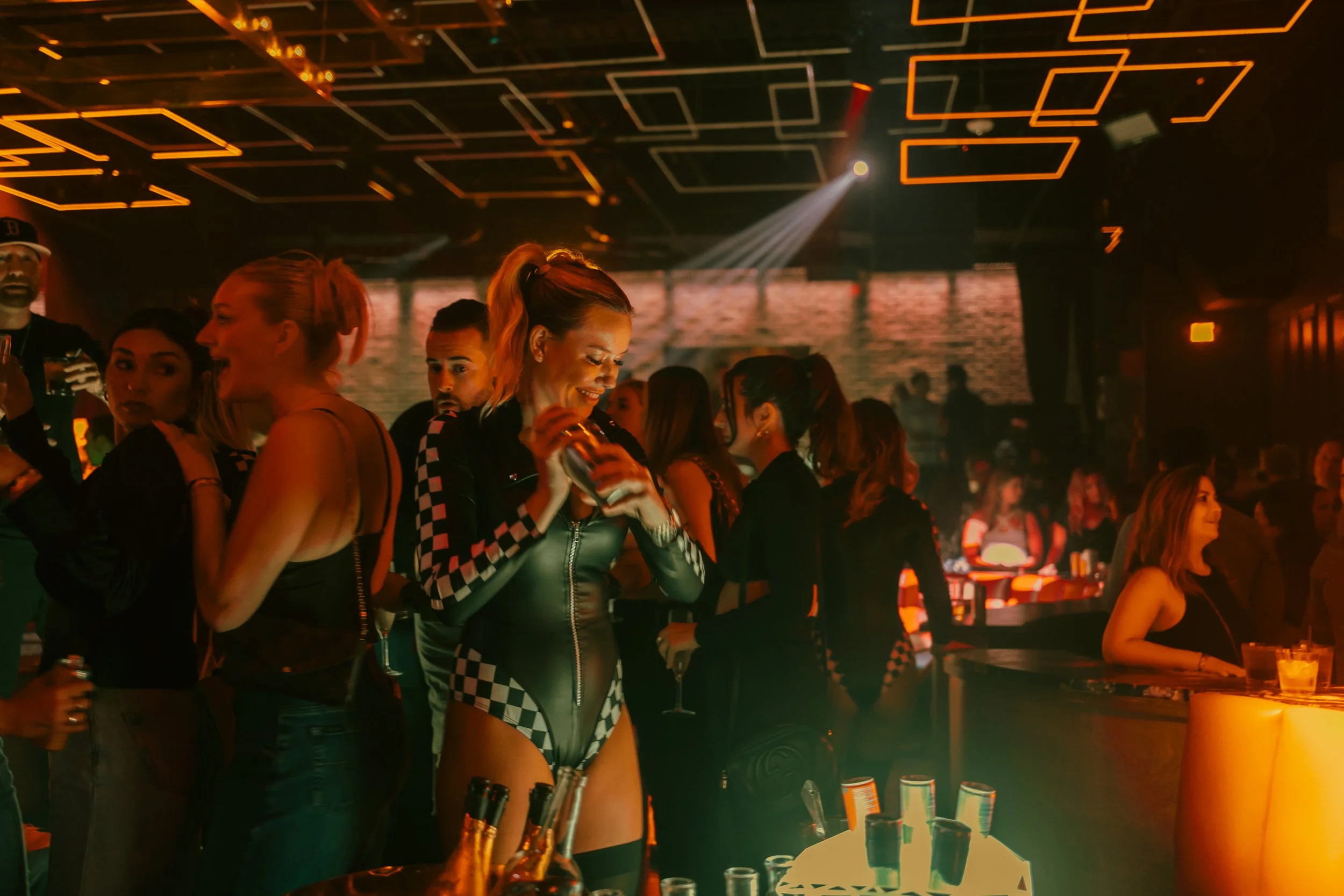 Bottle Service at Mayfair in Downtown Austin during Formula 1