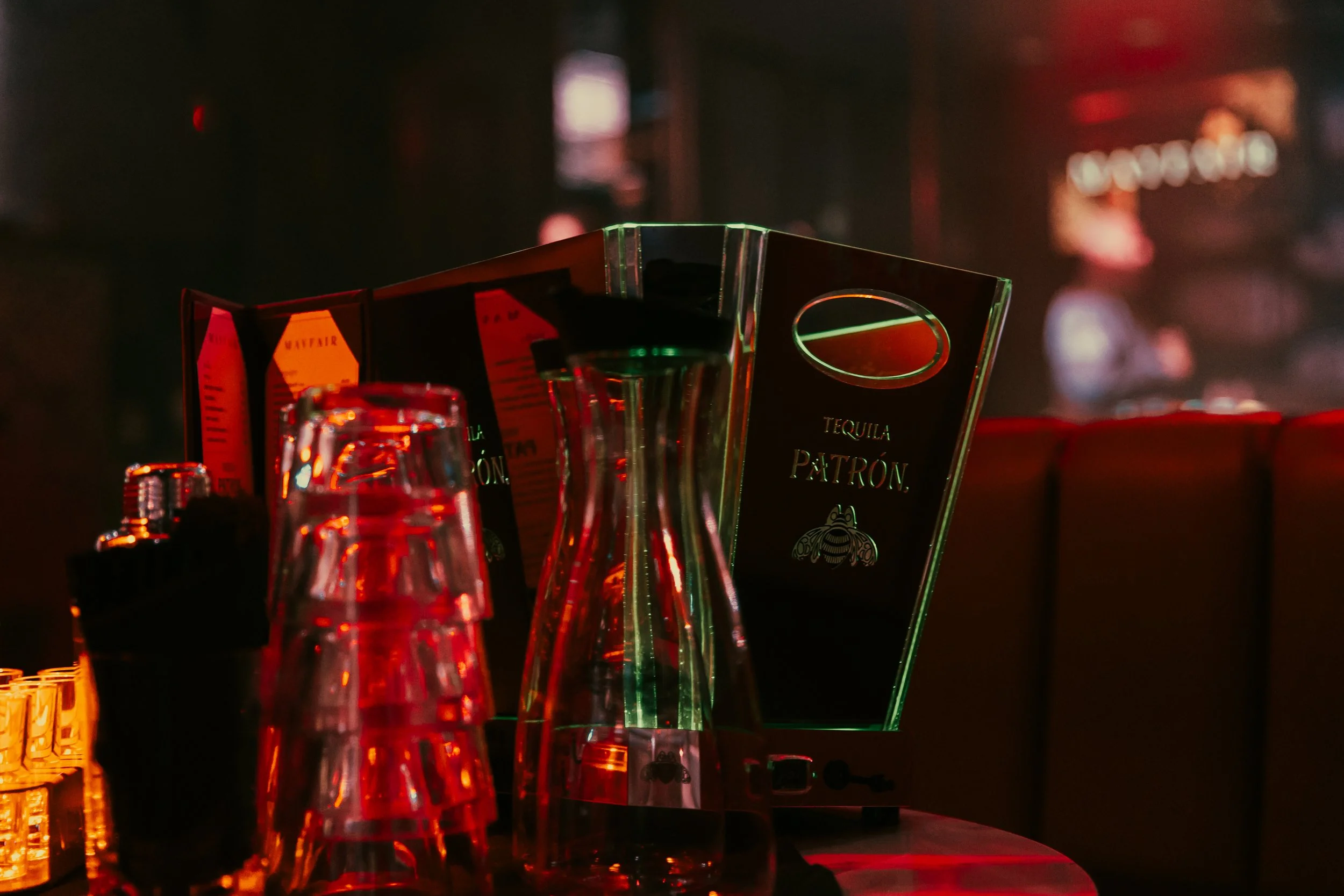Bottle Service at Mayfair in Downtown Austin during Formula 1