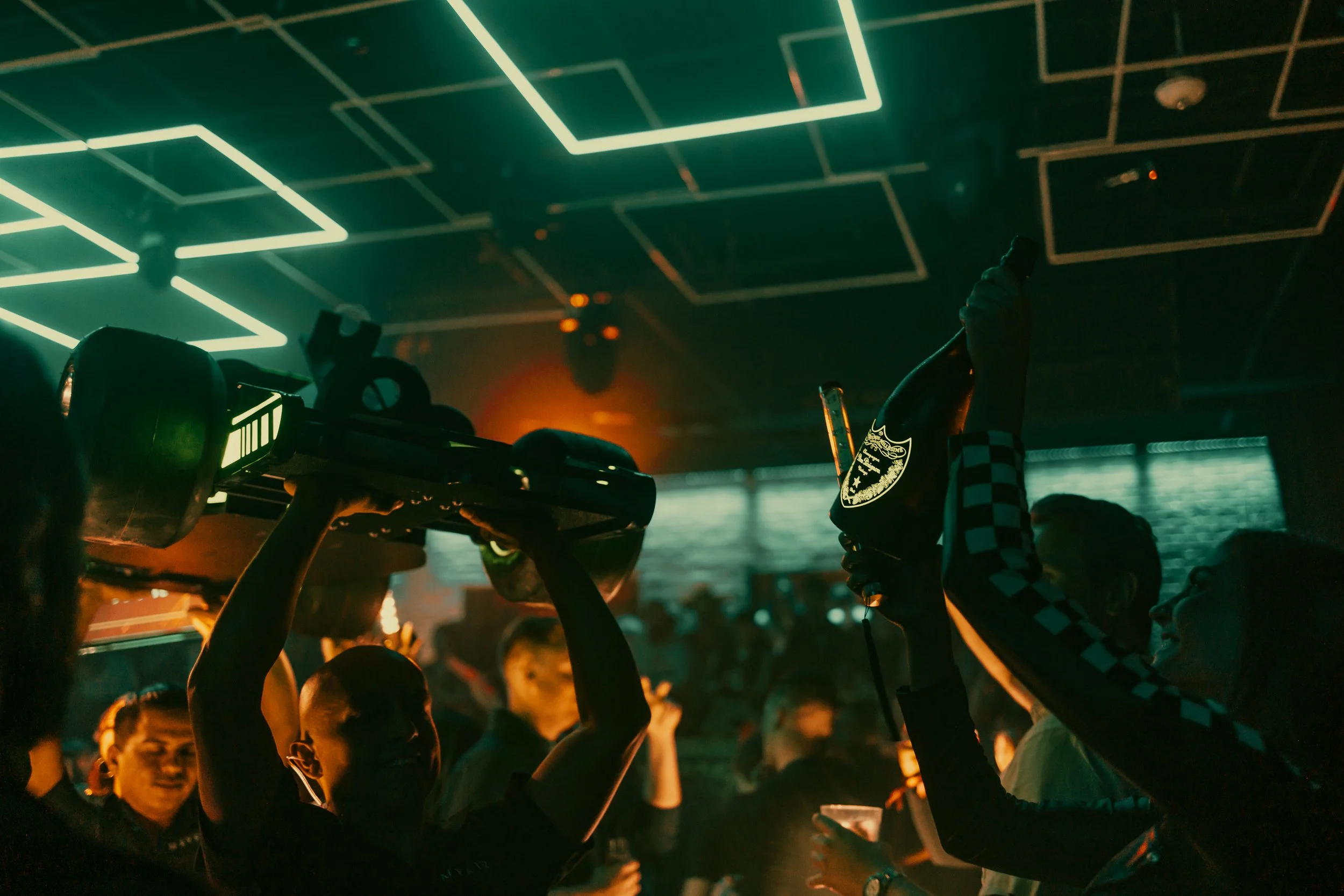 Bottle Service at Mayfair in Downtown Austin during Formula 1